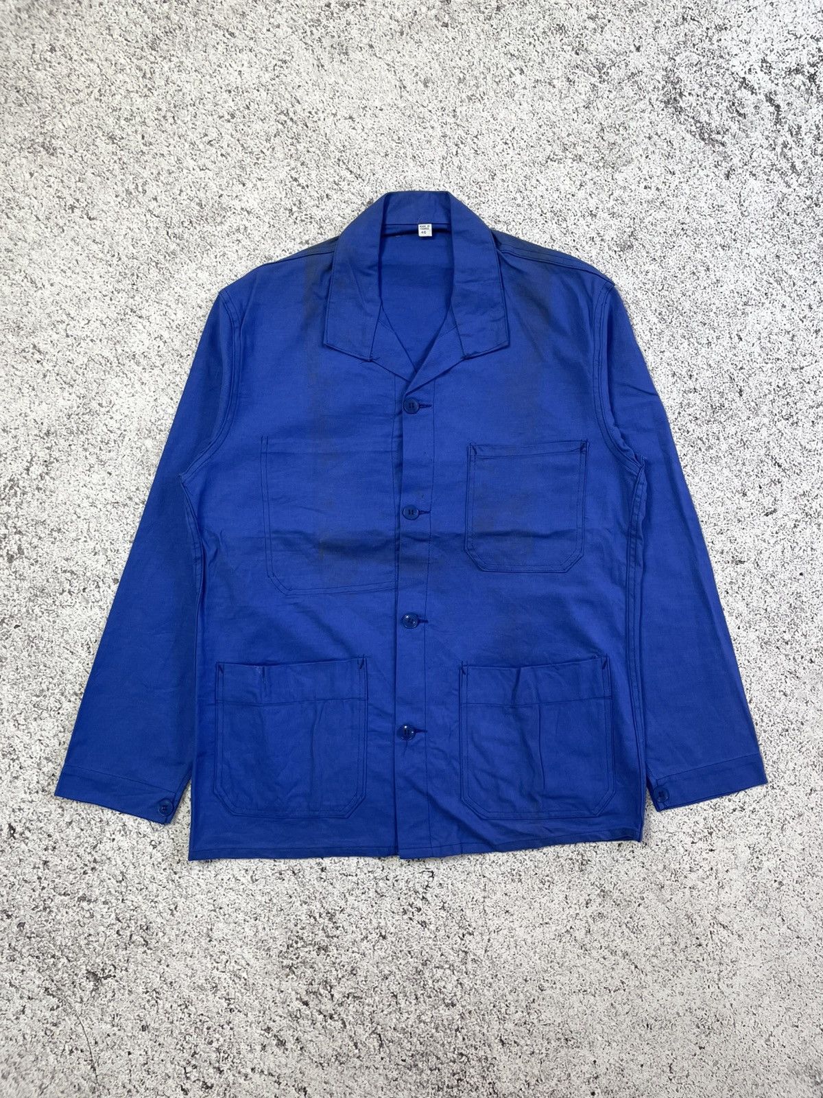 Vintage 1970s French Work Jacket New Old Stock Condition Size US M / EU 48-50 / 2 - 4 Thumbnail