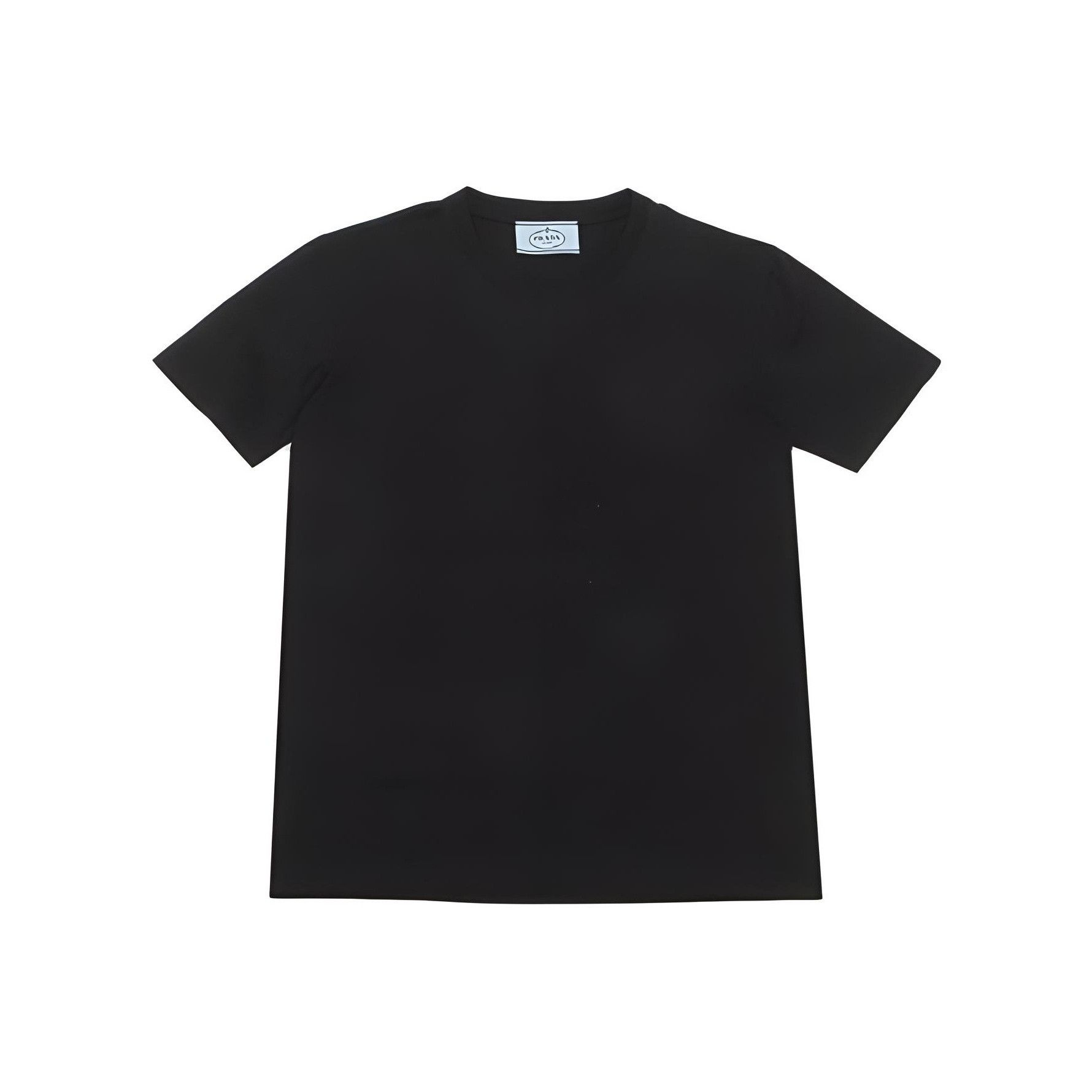 Prada Prada Black Crewneck T-Shirt Size M Size M / US 6-8 / IT 42-44 - 1 Thumbnail