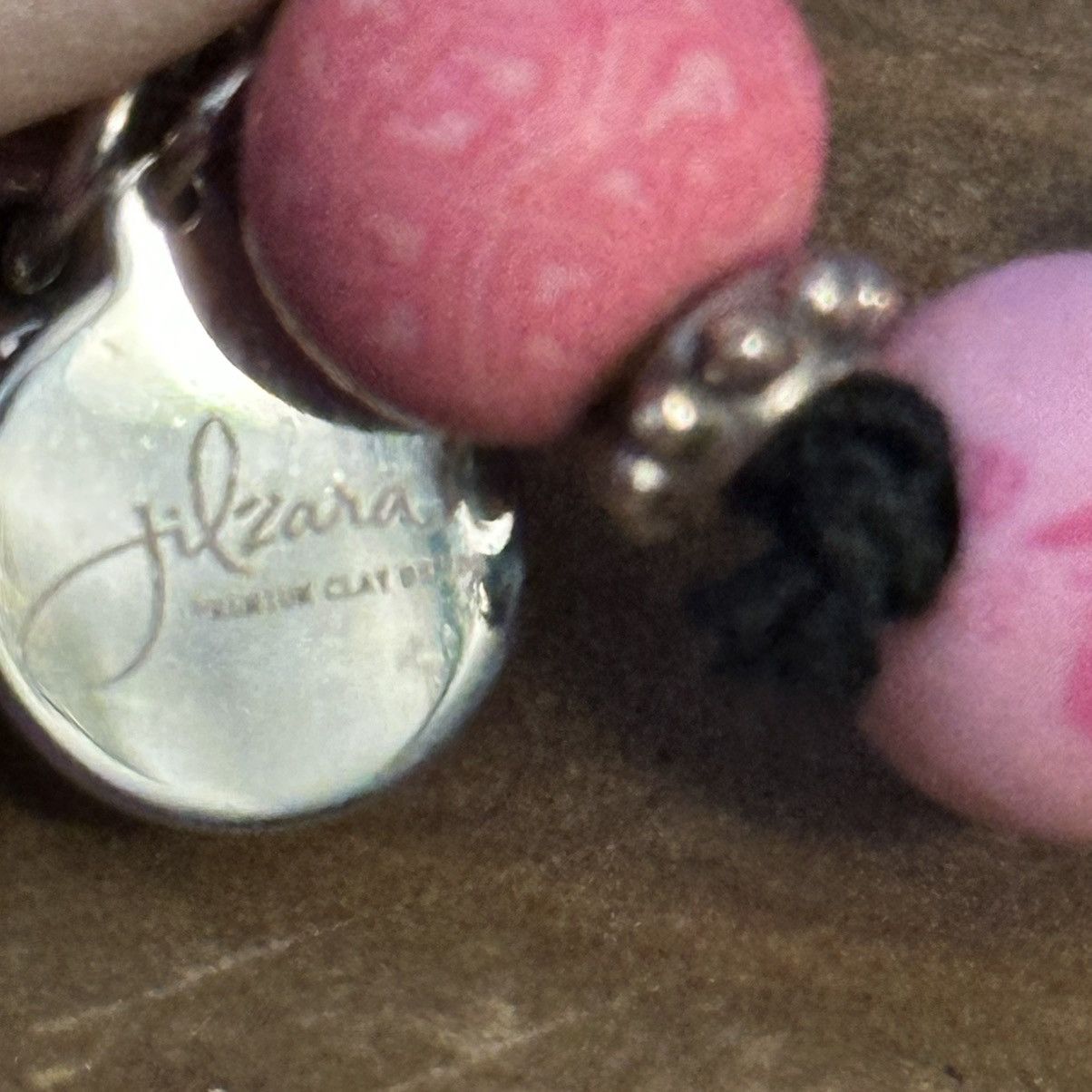 Other Jilzara pink clay bead seashell charm bracelet Size ONE SIZE - 4 Thumbnail