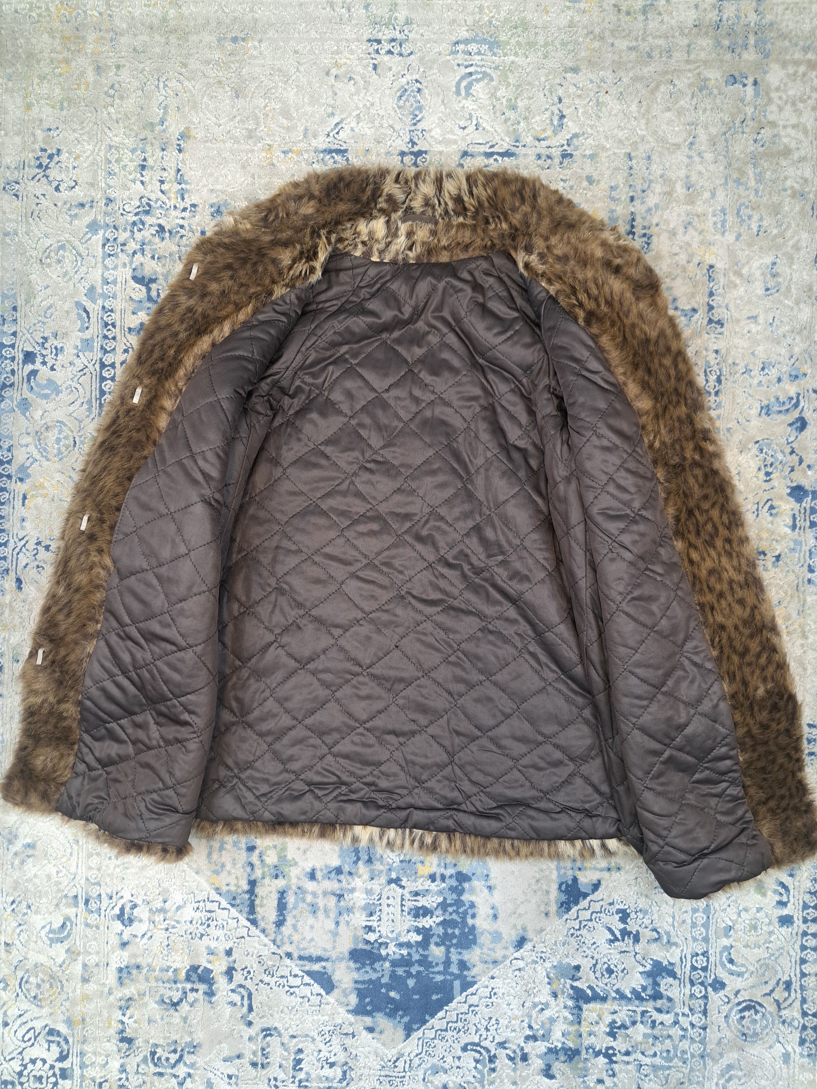 Vintage Vintage Leopard Faux Fur Coat 70s 80s Like CDG Supreme Size M / US 6-8 / IT 42-44 - 5 Thumbnail