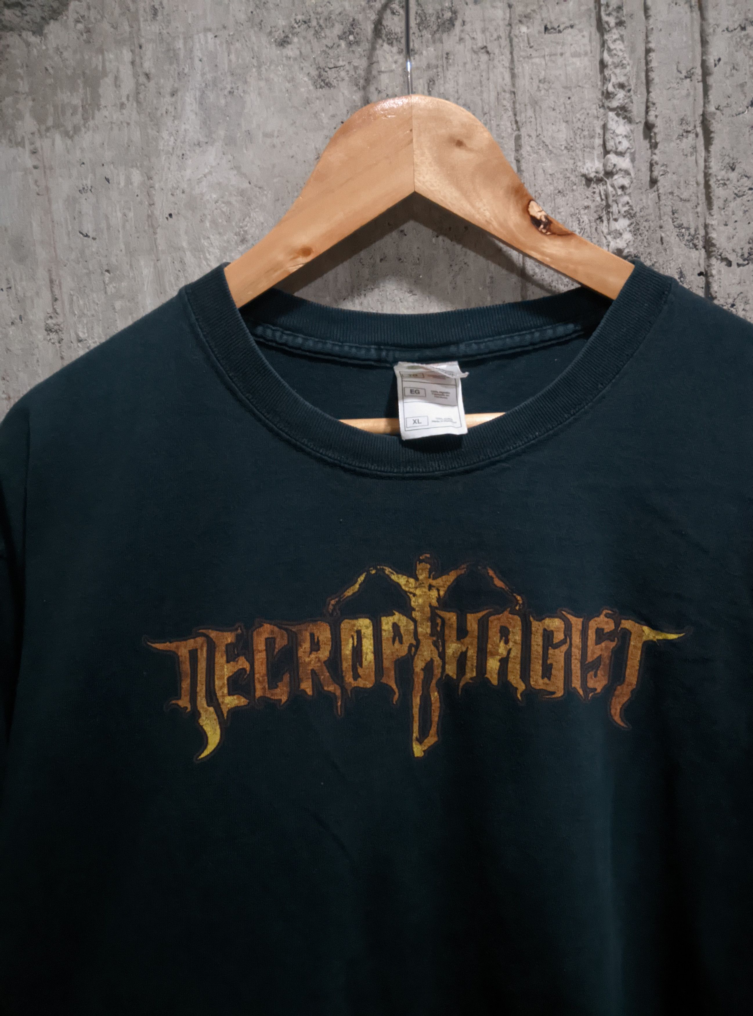 Band Tees Vintage 2005 necrophagist epitaph death metal t shirt Size US XL / EU 56 / 4 - 4 Thumbnail