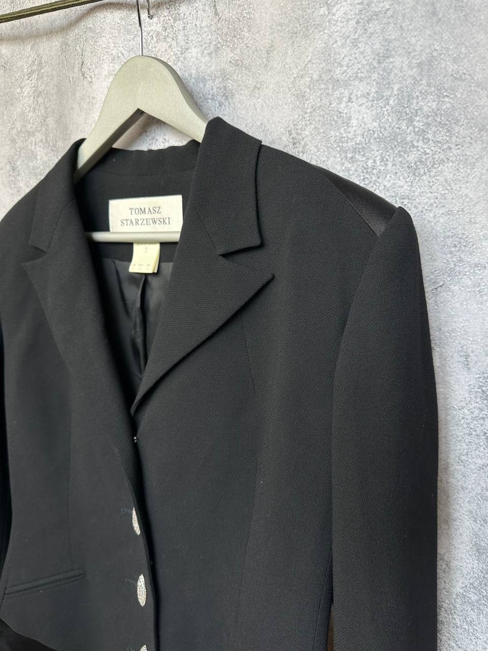 Other Tomasz Starzewski England Wool Tailored Blazer Embellished Size L / US 10 / IT 46 - 6 Thumbnail