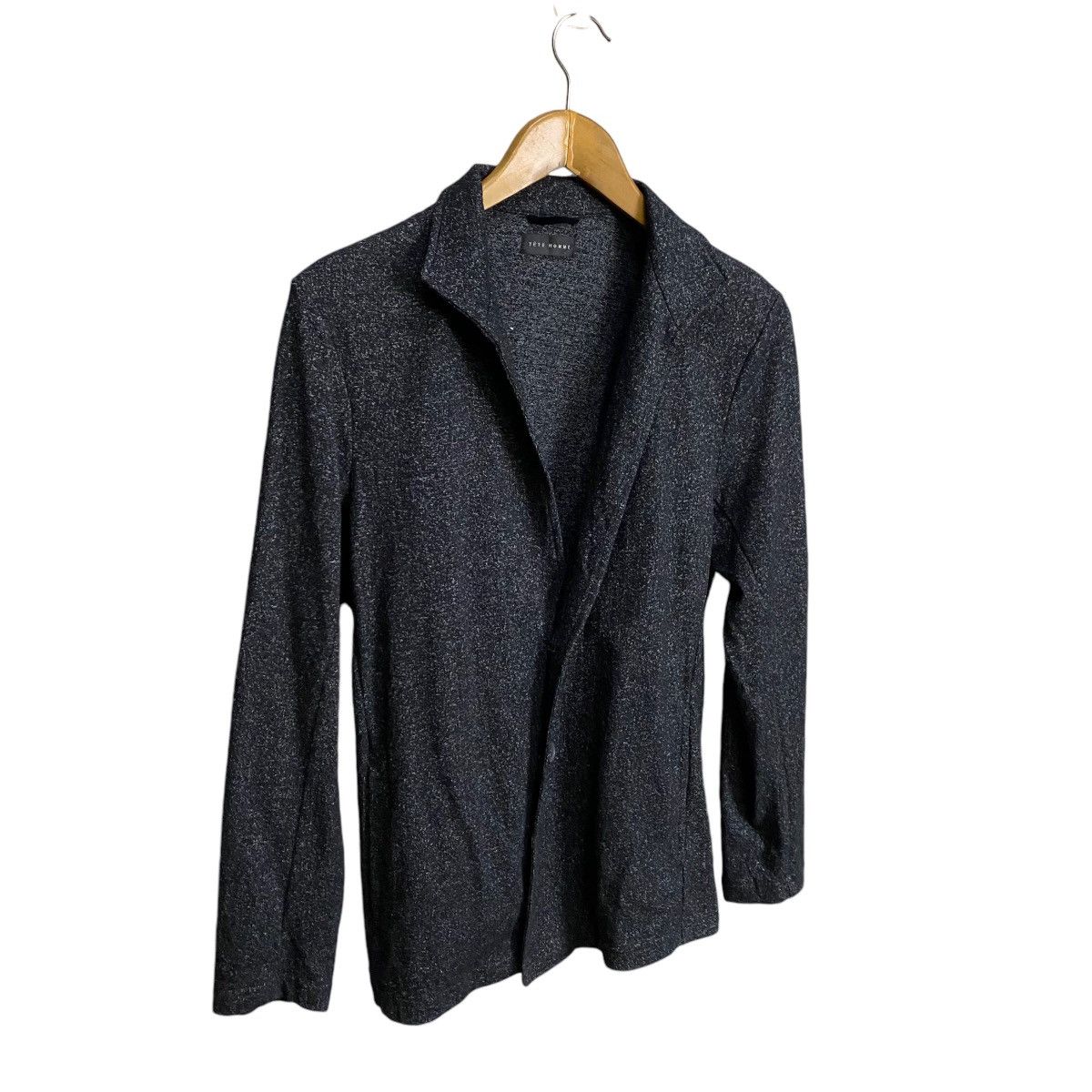 Issey Miyake × Japanese Brand × Tete Homme Tete Homme by issey miyake cotton cardigan Size US S / EU 44-46 / 1 - 2 Thumbnail
