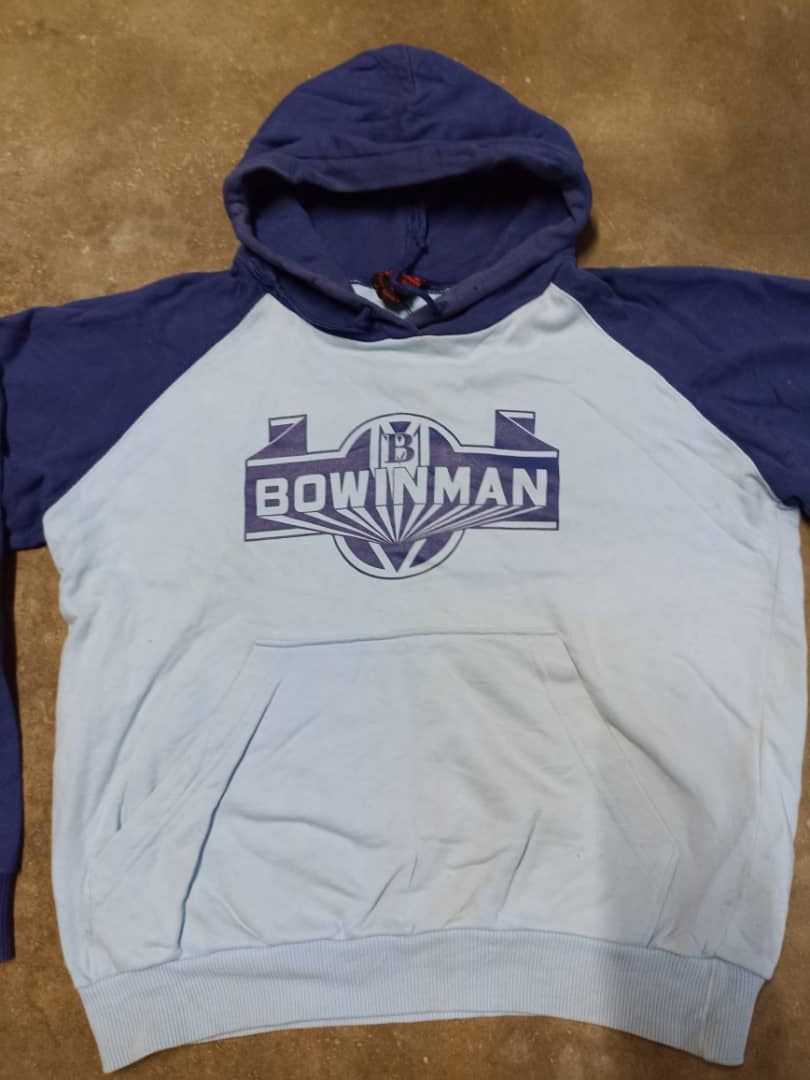 Japanese Brand × Vintage Bowing Man Hoodie Size US M / EU 48-50 / 2 - 5 Thumbnail