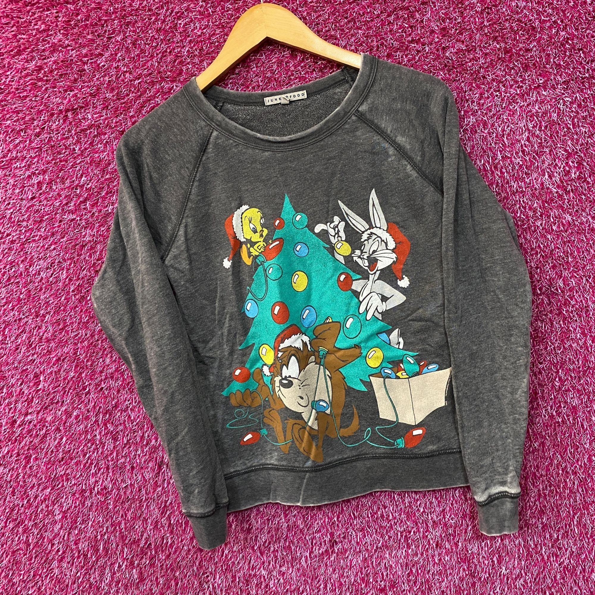 Warner Bros Warner Bros Looney Tunes Christmas Crewneck Sweater XS Size US XS / EU 42 / 0 - 2 Thumbnail