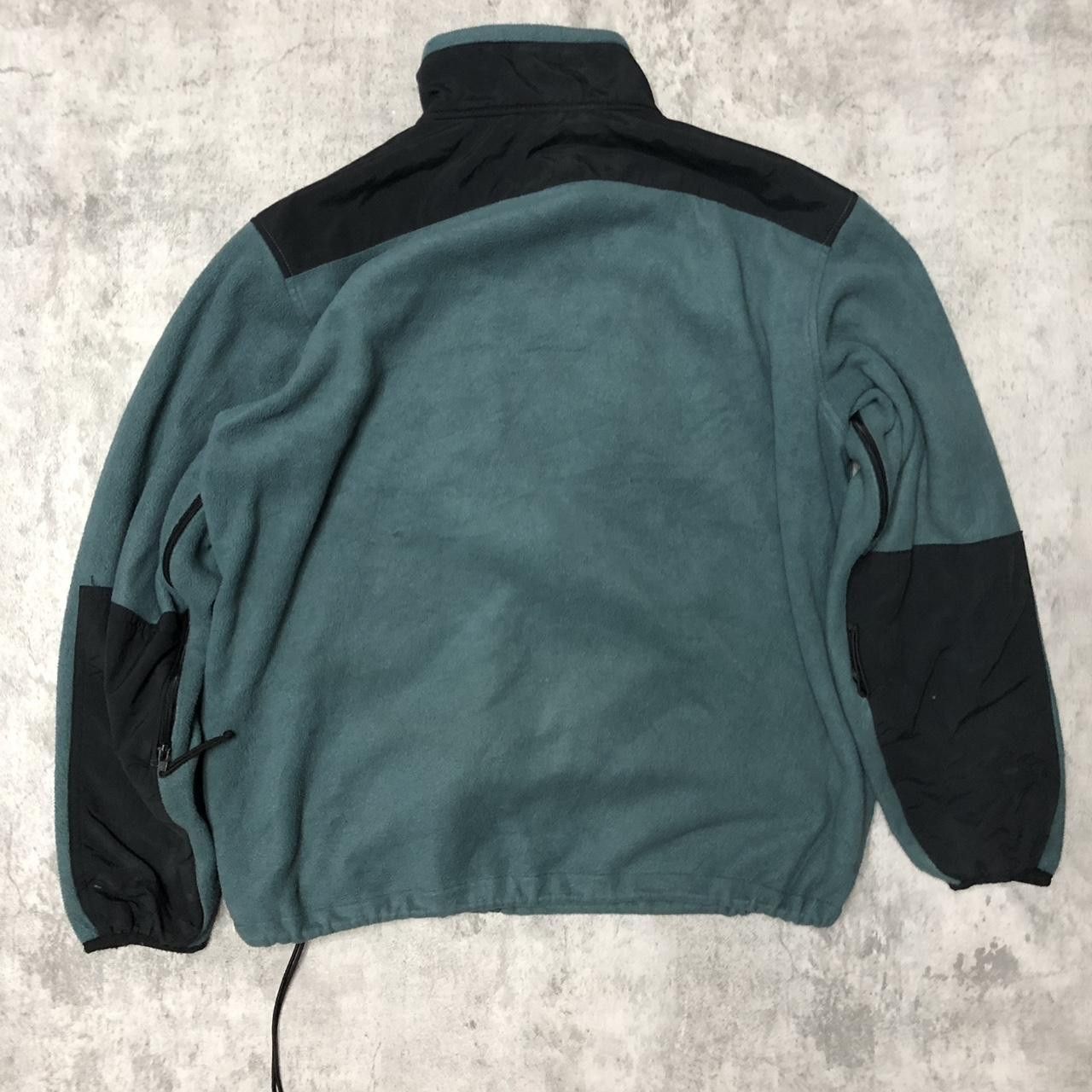 L.L. Bean L.L.Bean green fleece jacket with black accents #fleecelove Size US L / EU 52-54 / 3 - 6 Thumbnail
