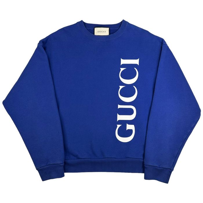 Gucci sweatshirt sizing hot sale