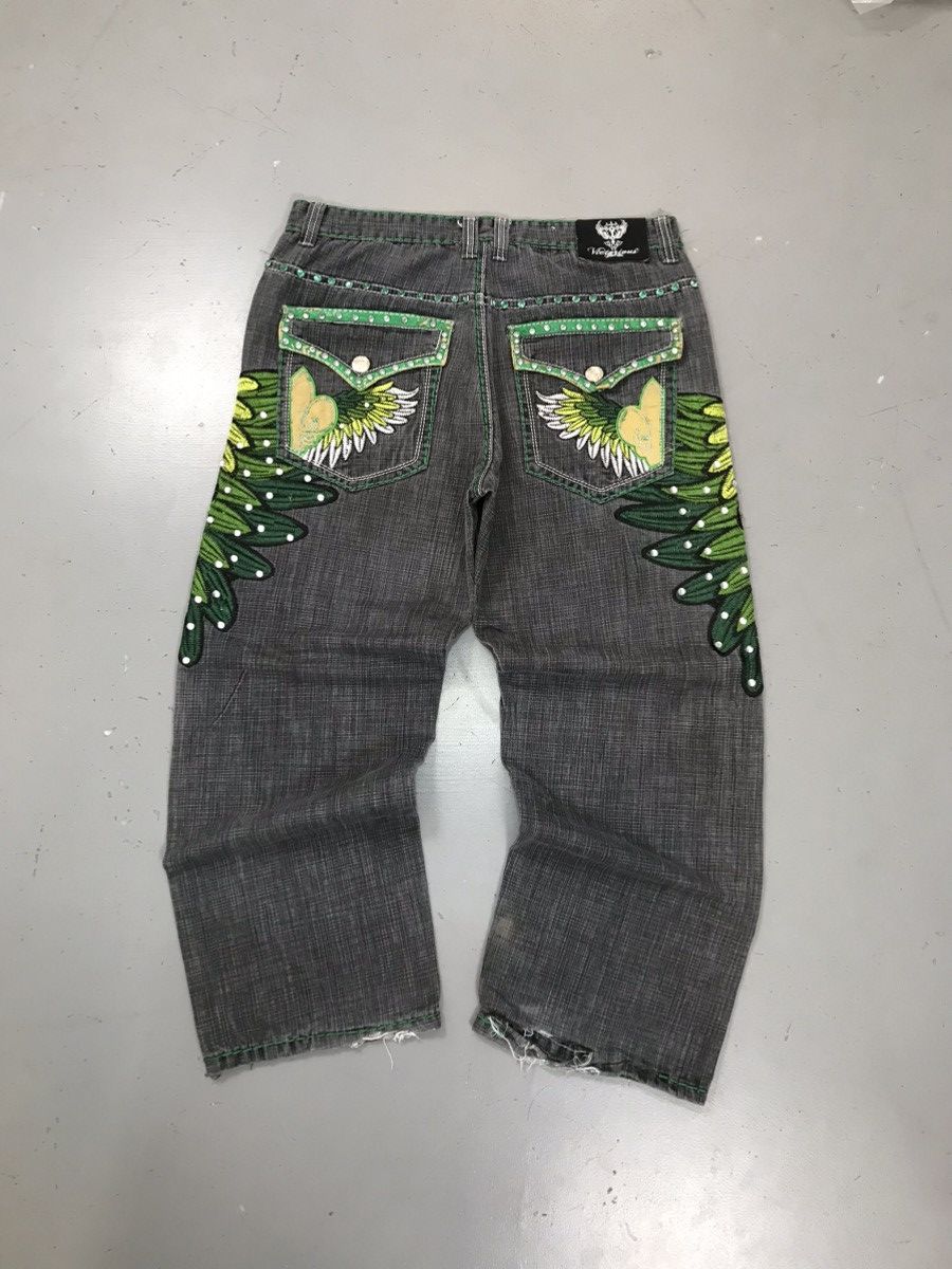 Other Crazy Vintage Victorious Embroidery Denim Size US 38 / EU 54 - 1 Thumbnail