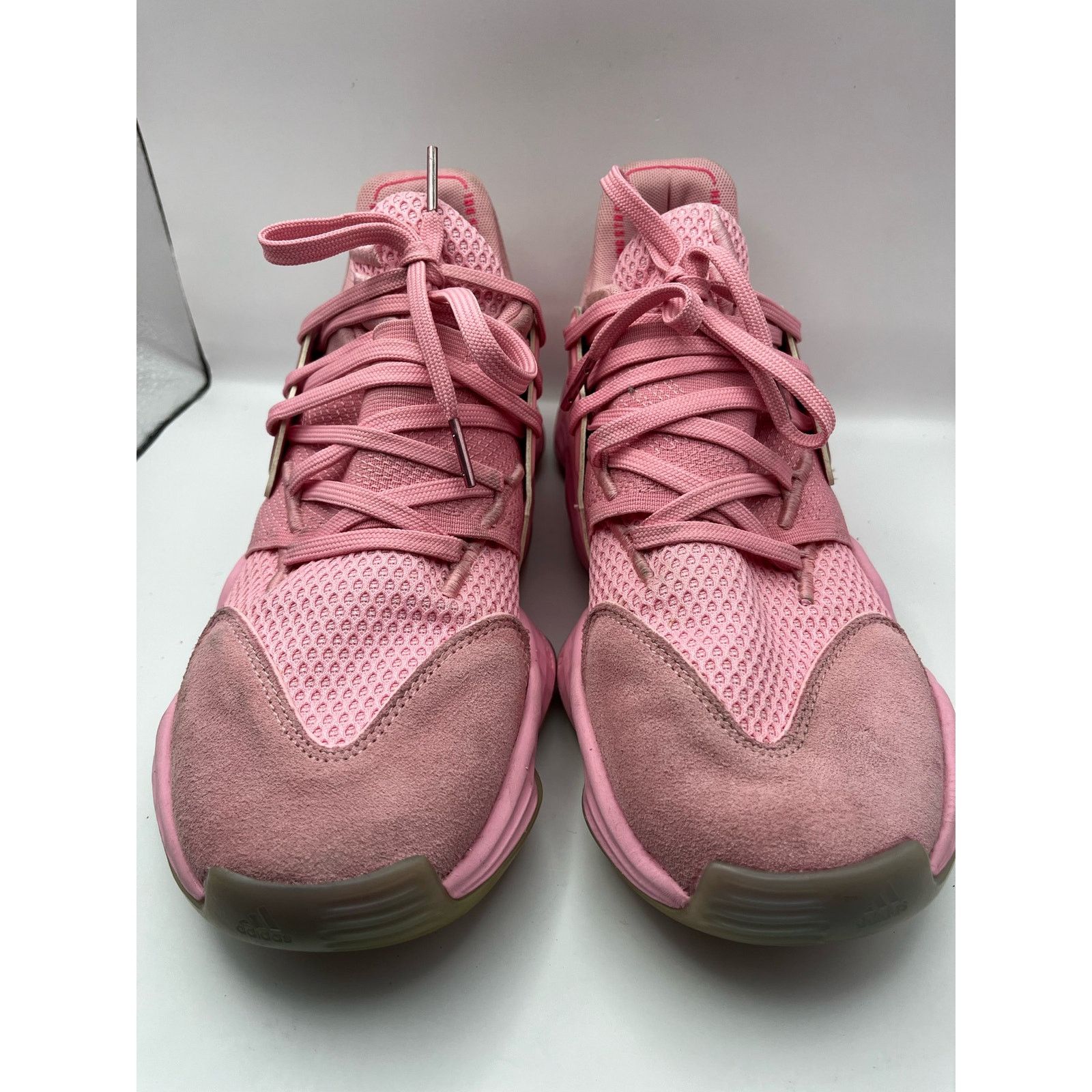 Adidas Adidas Harden Vol. 4 GCA Pink Lemonade Basketball Sneakers Size US 7.5 / EU 40-41 - 5 Thumbnail