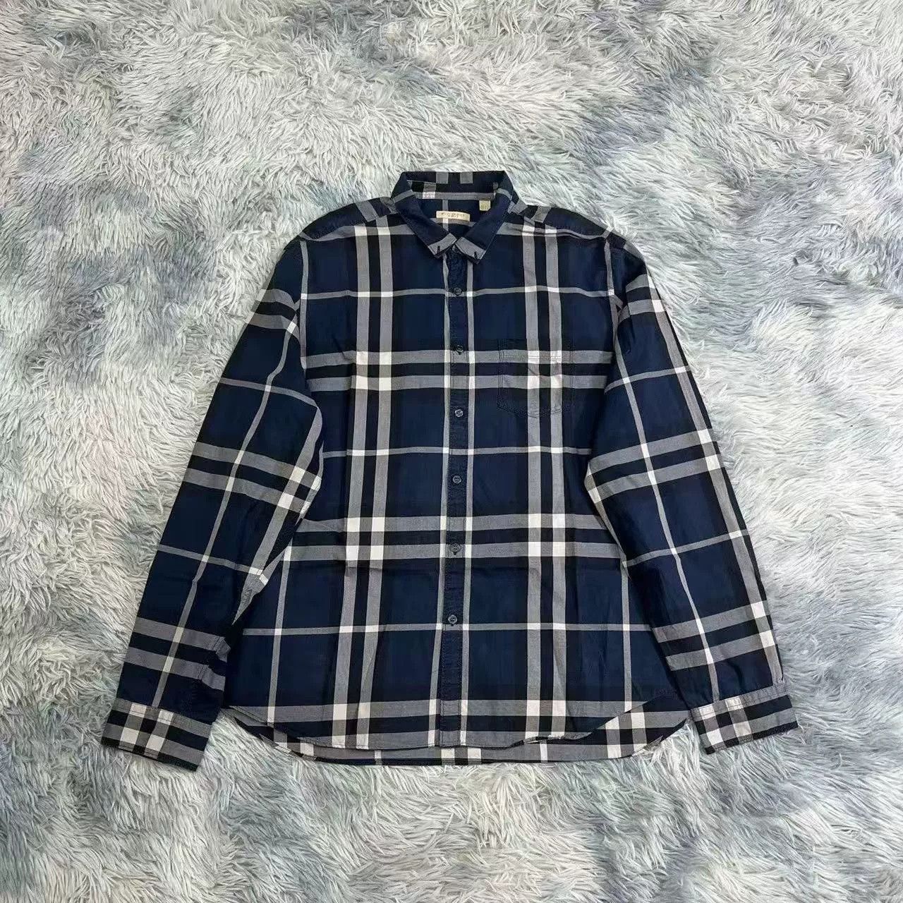 Burberry Burberry Long-Sleeve Check Shirt Size US XXL / EU 58 / 5 - 1 Thumbnail