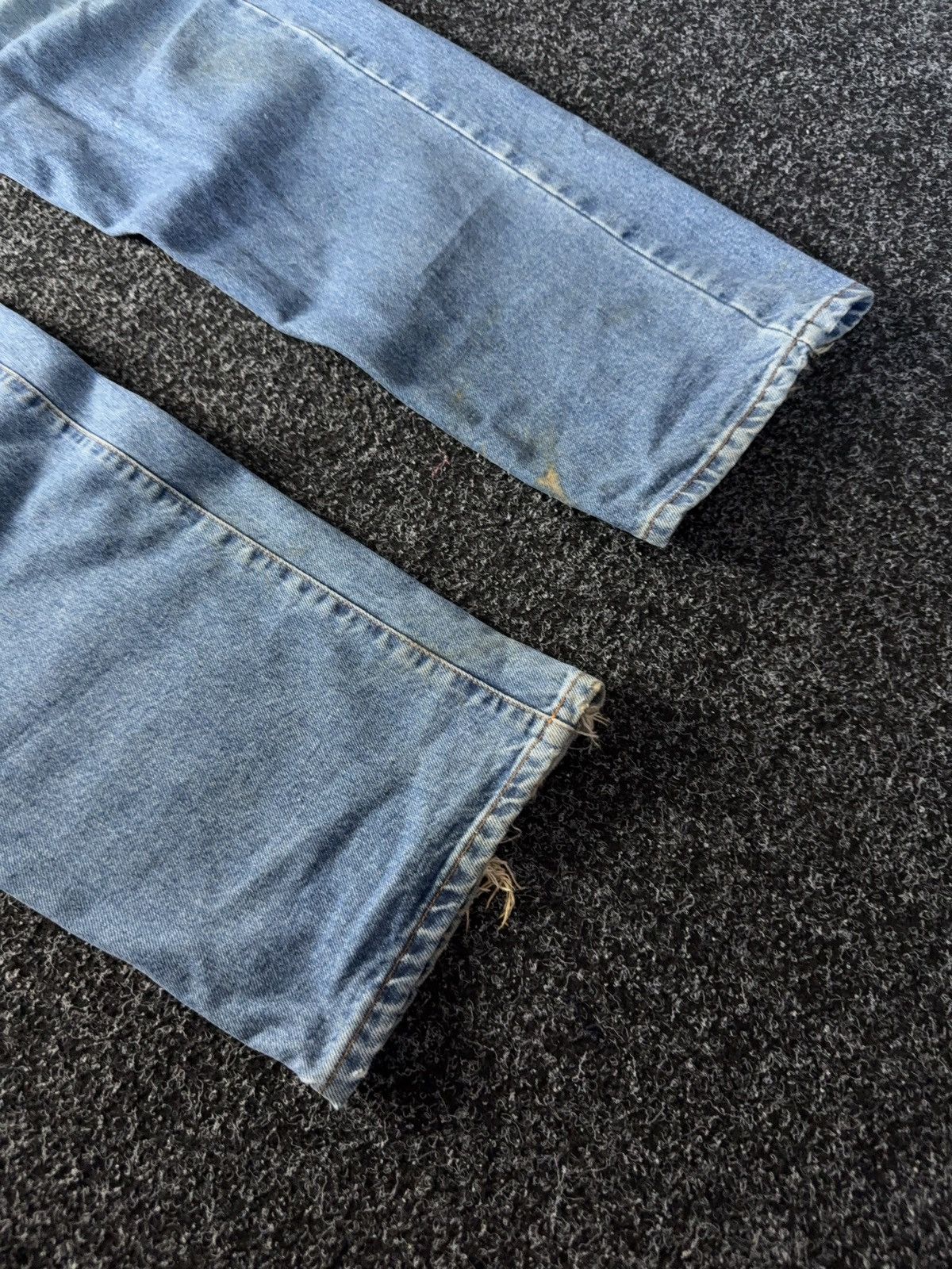 Diesel Vintage 90s Dirty Distressed Diesel Industry Italy Jeans W38 Size US 38 / EU 54 - 4 Thumbnail