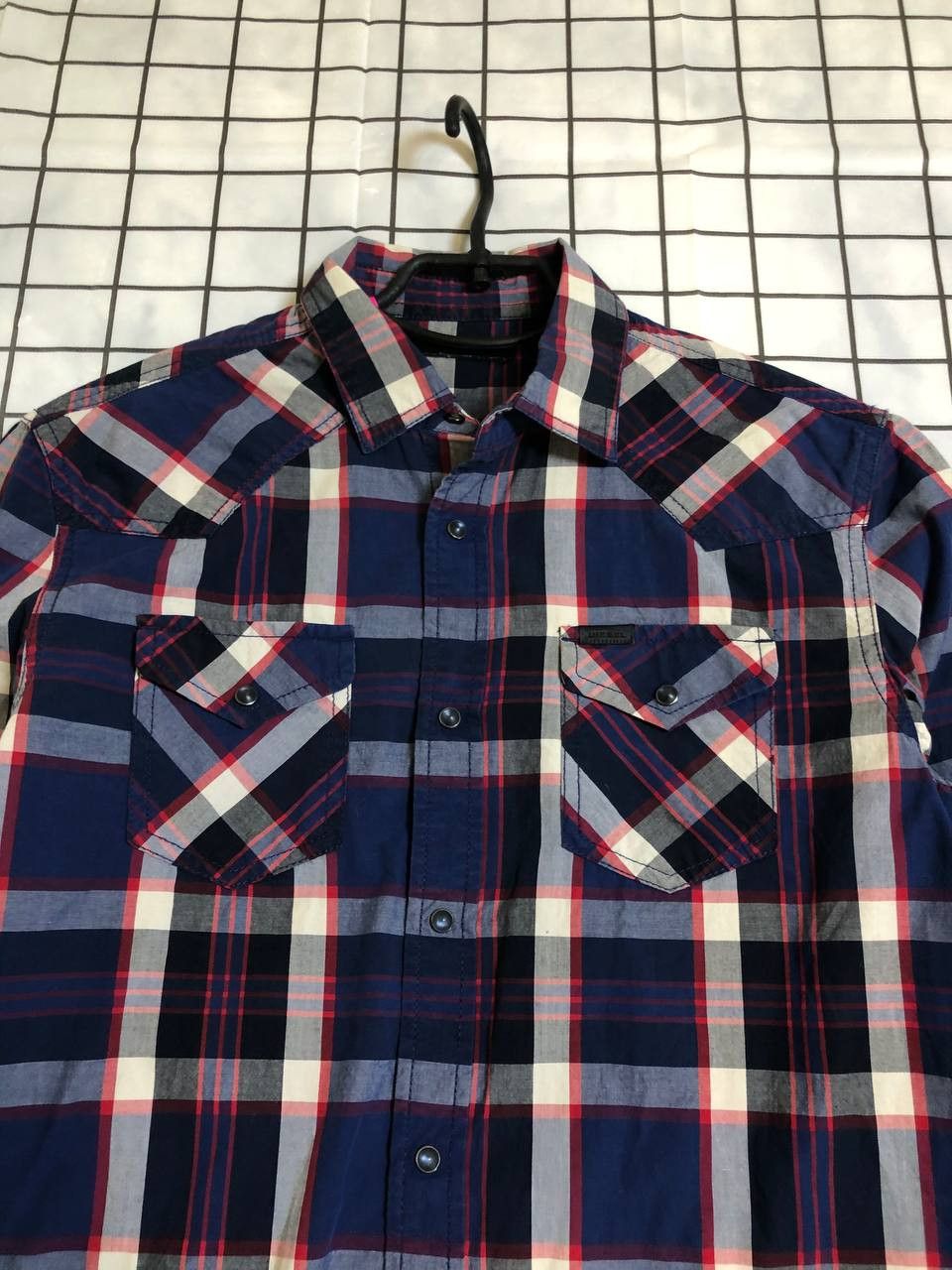 Diesel Diesel Flannel Shirt Multicolor Lined Button Down Size US S / EU 44-46 / 1 - 2 Thumbnail