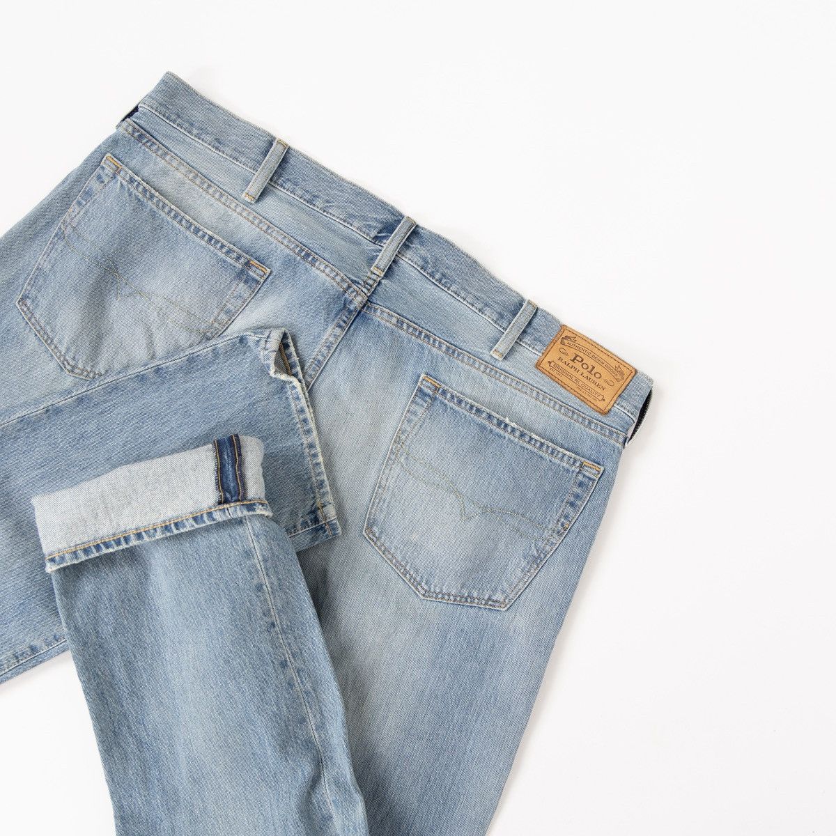 Ralph Lauren Ralph Lauren Men Blue Jeans Big Size Light Wash Straight Fit Size US 38 / EU 54 - 4 Thumbnail