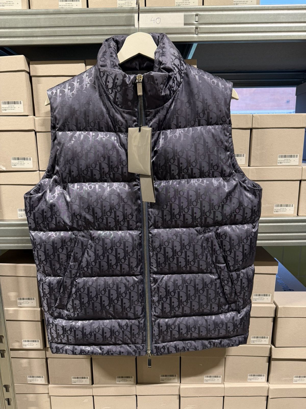 Dior Dior Oblique Down Vest NEW 3000$ Size US S / EU 44-46 / 1 - 1 Thumbnail