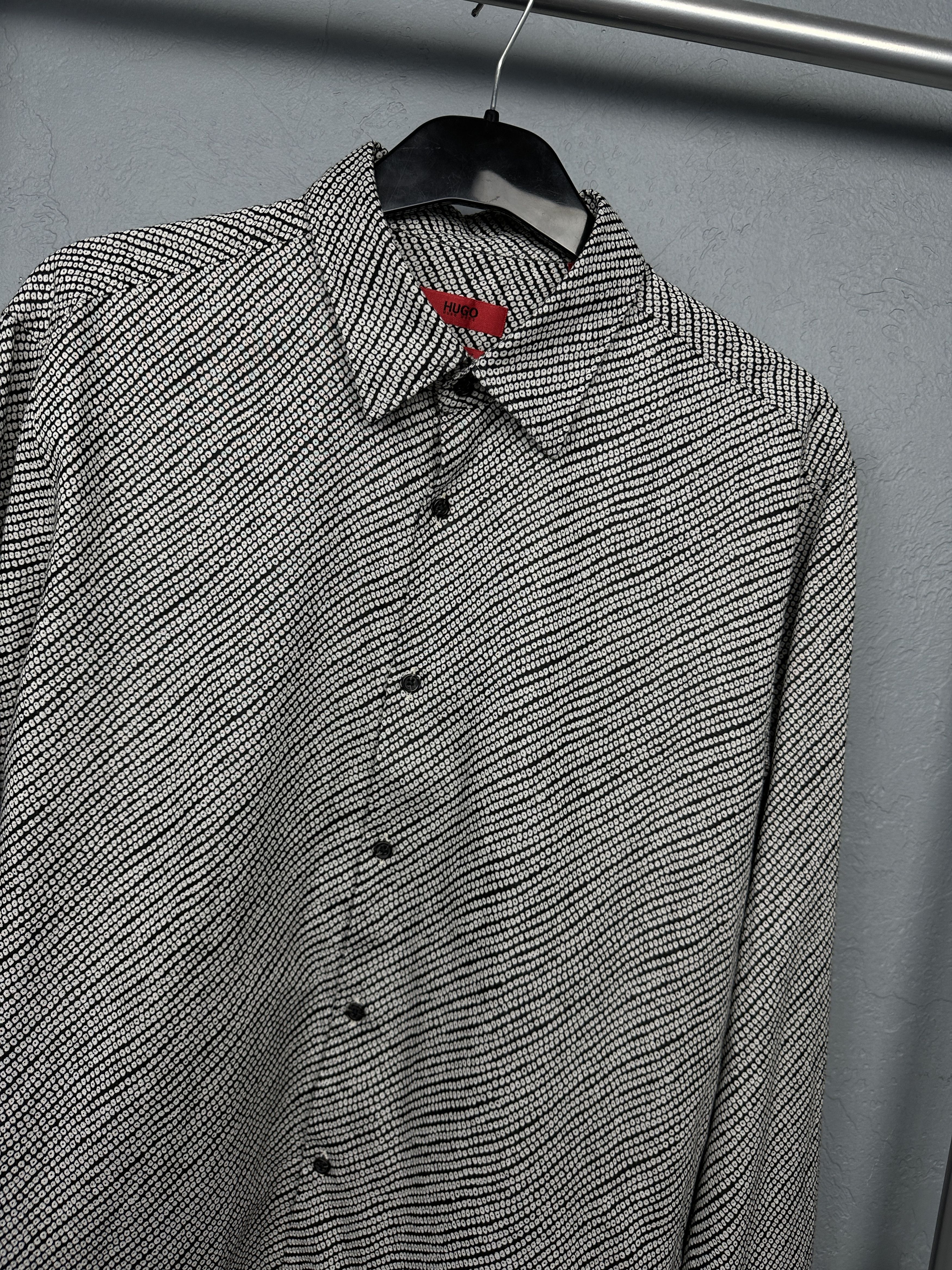 Hugo Boss Hugo Boss Mens Long Sleeve Shirt Size US M / EU 48-50 / 2 - 2 Thumbnail
