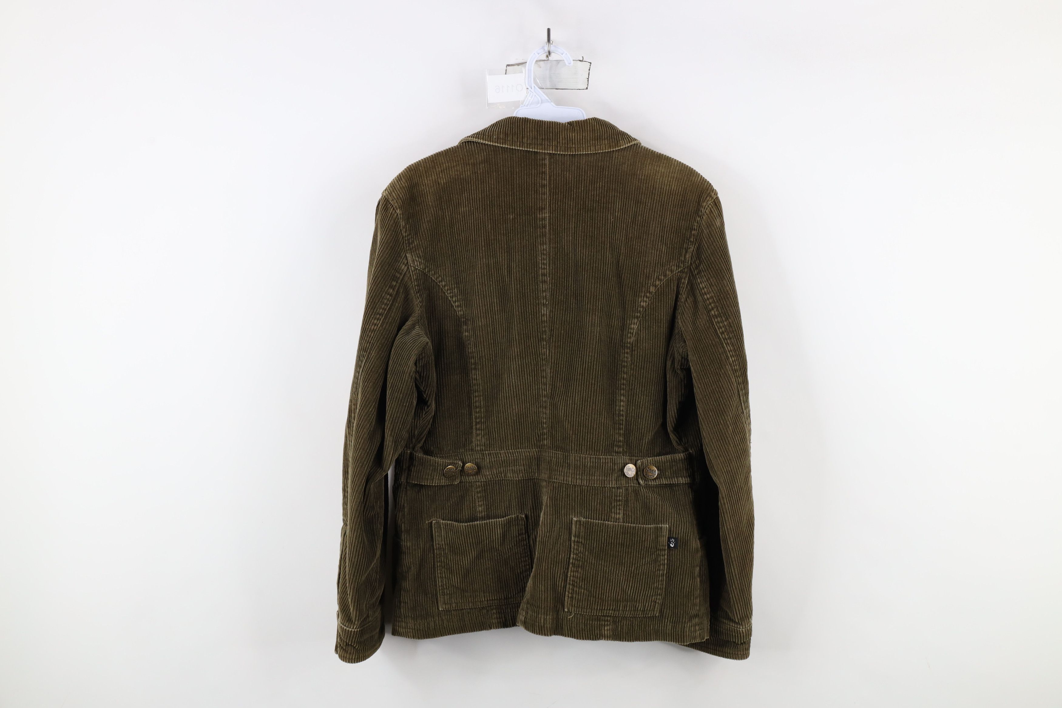 Vintage Vintage 90s Y2K MUDD Babydoll Corduroy Button Jacket Green Size M / US 6-8 / IT 42-44 - 13 Thumbnail