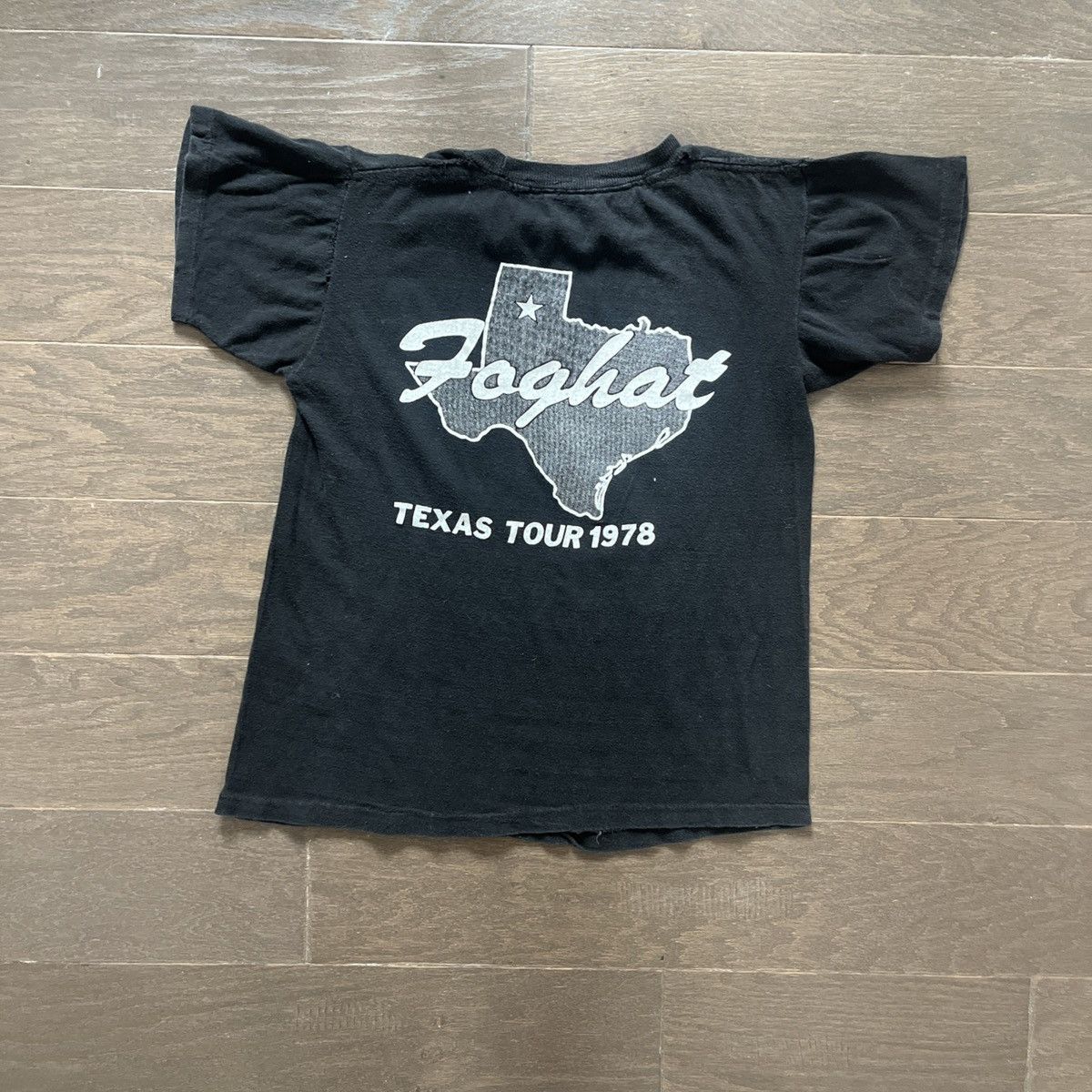 Band Tees × Vintage 1978 Foghat Texas Tour Concert Tshirt Size US XS / EU 42 / 0 - 2 Thumbnail