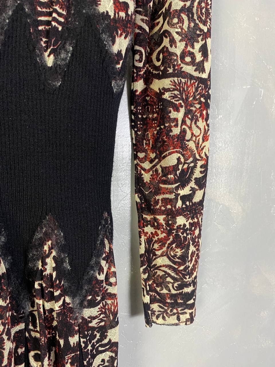 Jean Paul Gaultier Jean Paul Gaultier Soleil Tribal Tattoo Print Dress Size S / US 4 / IT 40 - 8 Thumbnail