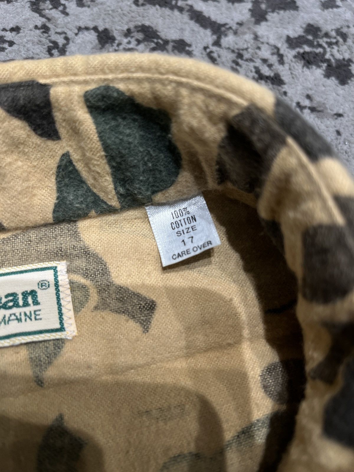 L.L. Bean Vintage L.L. Bean Duck Camo Size US XL / EU 56 / 4 - 5 Thumbnail