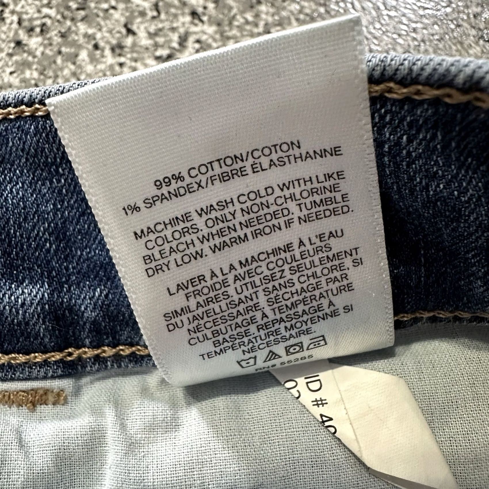 Express Express Jeans Womens 0 26x26 Mid Rise Cropped Jeggings Raw Hem Stretch Denim Jeans Shirt? Size 26" / US 2 / IT 38 - 7 Thumbnail