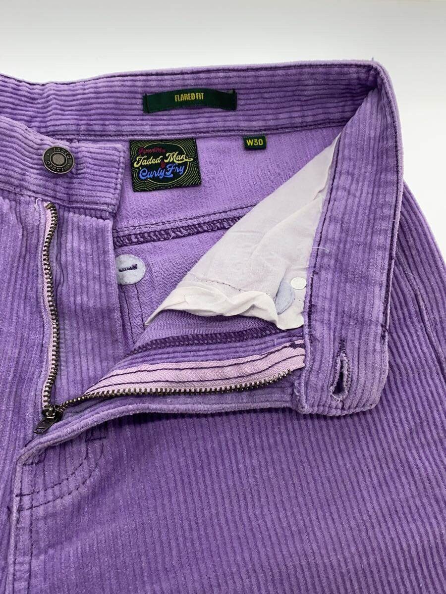 Jaded London Jaded London Corduroy Boot Cut Pants Purple Size US 30 / EU 46 - 3 Thumbnail