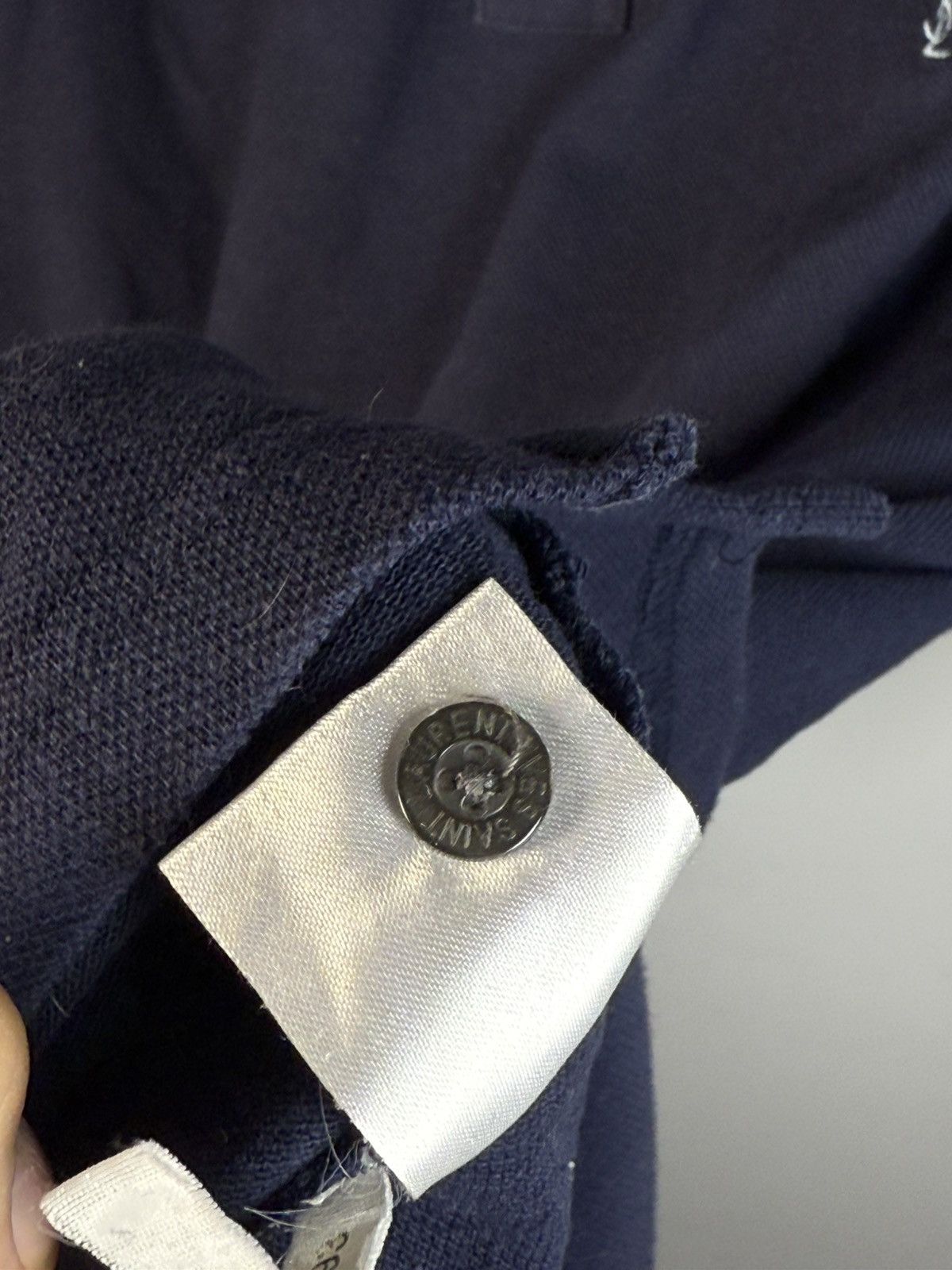 Yves Saint Laurent YSL Polo Shirt Navy YSL T-shirt YSL Shirt Size US XXL / EU 58 / 5 - 8 Thumbnail