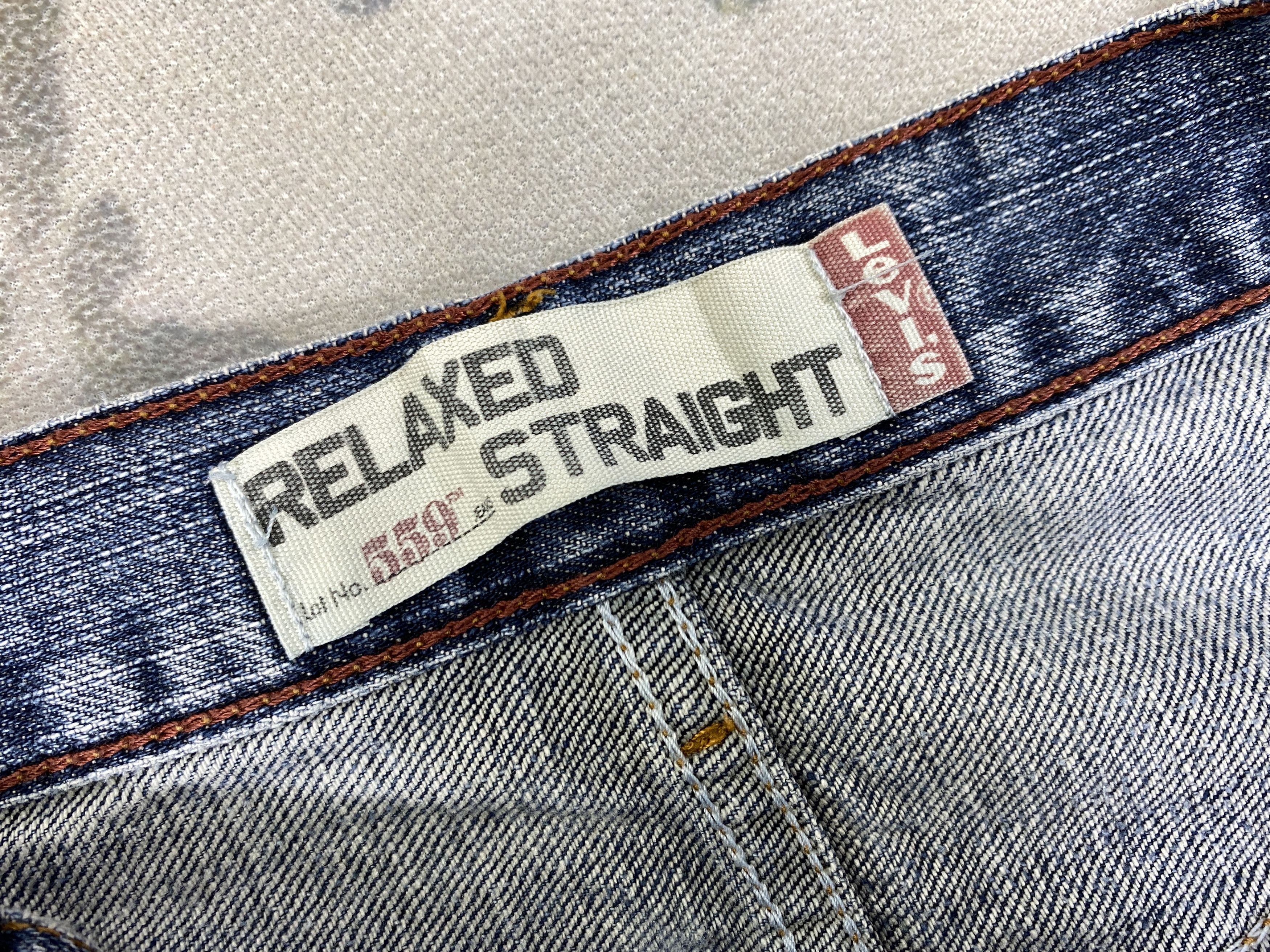 Levi's Relaxed Straight Vintage Levi's 559 36 x 32.5 Denim -JN333 Size US 36 / EU 52 - 11 Thumbnail