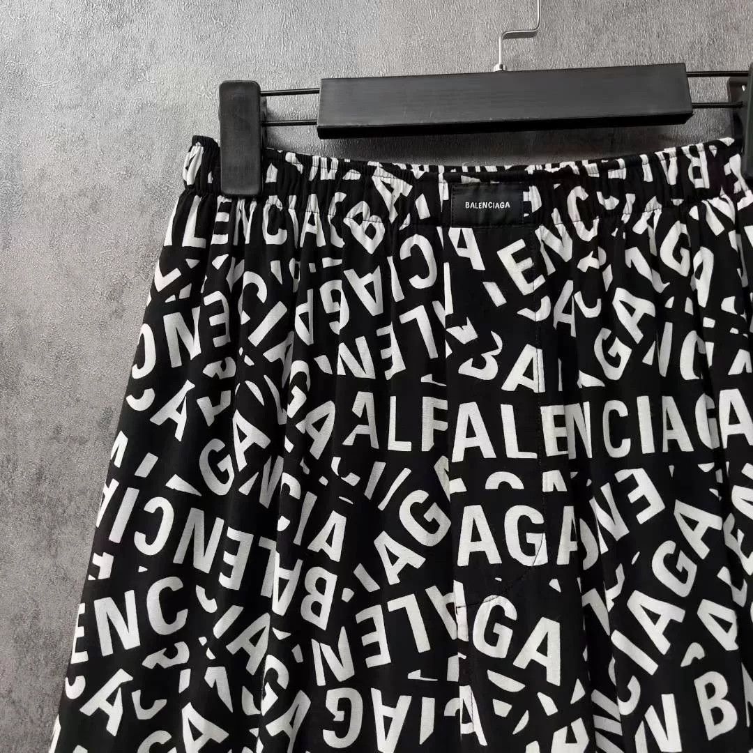 Balenciaga Balenciaga All-Over Logo Casual Pants Size US 36 / EU 52 - 2 Thumbnail