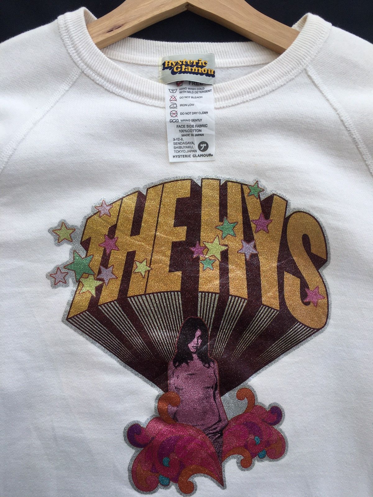 Hysteric Glamour Rare Hysteric Glamour THE HYS Spellout Sweatshirt Size US S / EU 44-46 / 1 - 8 Thumbnail