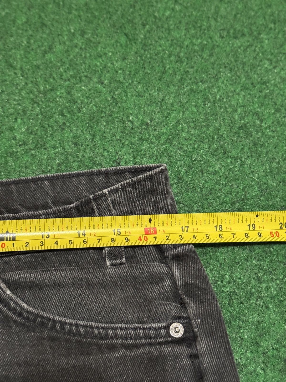 Levi's Vintage Clothing Levis 550 Black 34x30 Orange Tab Relaxed Wide Leg 90s Jeans Size US 34 / EU 50 - 6 Thumbnail