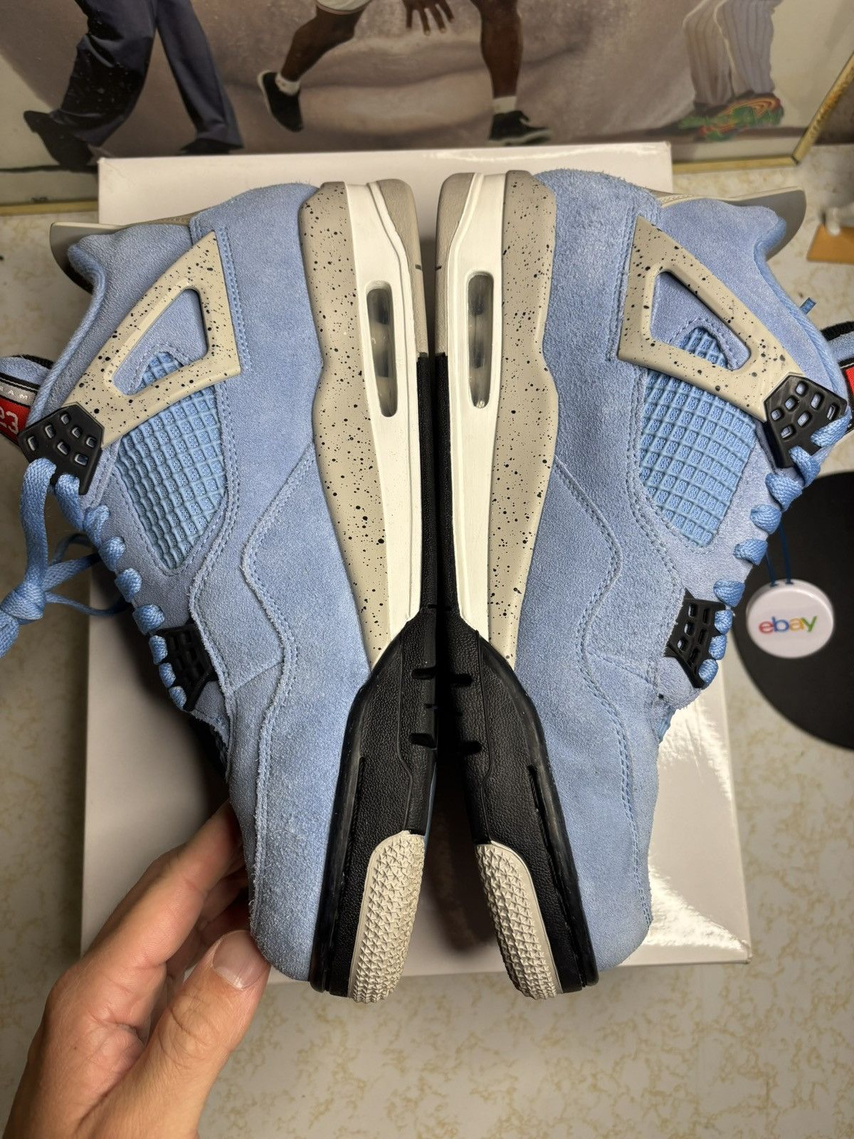 Jordan Brand Jordan Retro 4 “UNC” Size US 10 / EU 43 - 3 Thumbnail