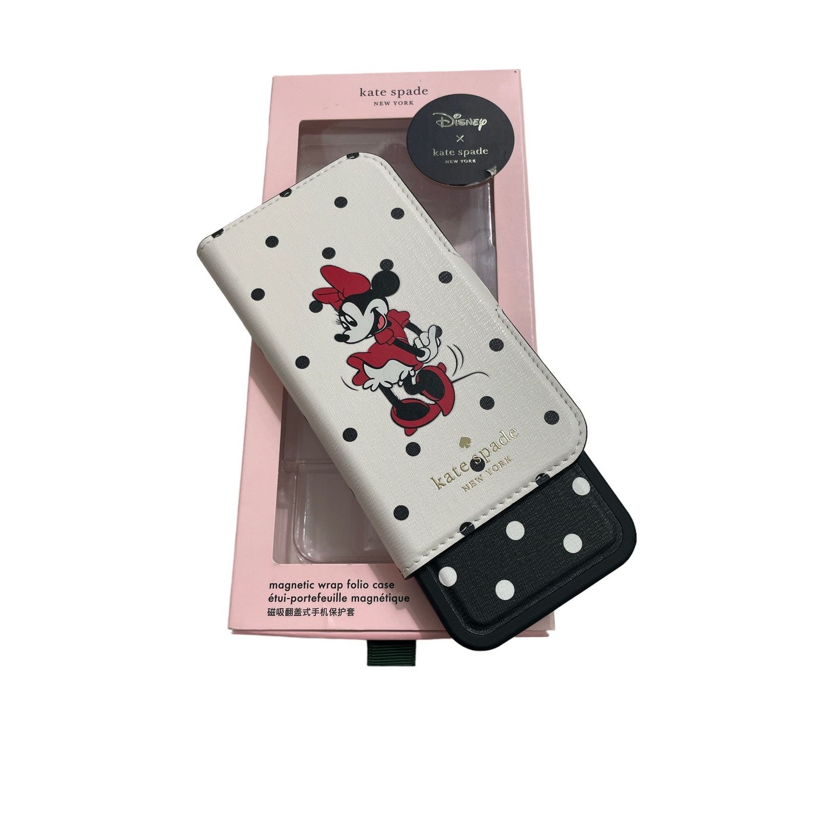 Kate Spade Kate Spade Dots Minnie Mouse Magnetic Folio Iphone 12 MINI Size ONE SIZE - 2 Thumbnail