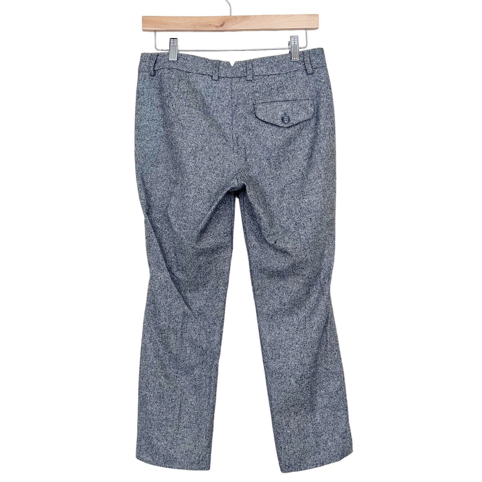 Theory Theory Gray Virgin Wool Dress Pants Sz 2 Size 26" / US 2 / IT 38 - 6 Thumbnail