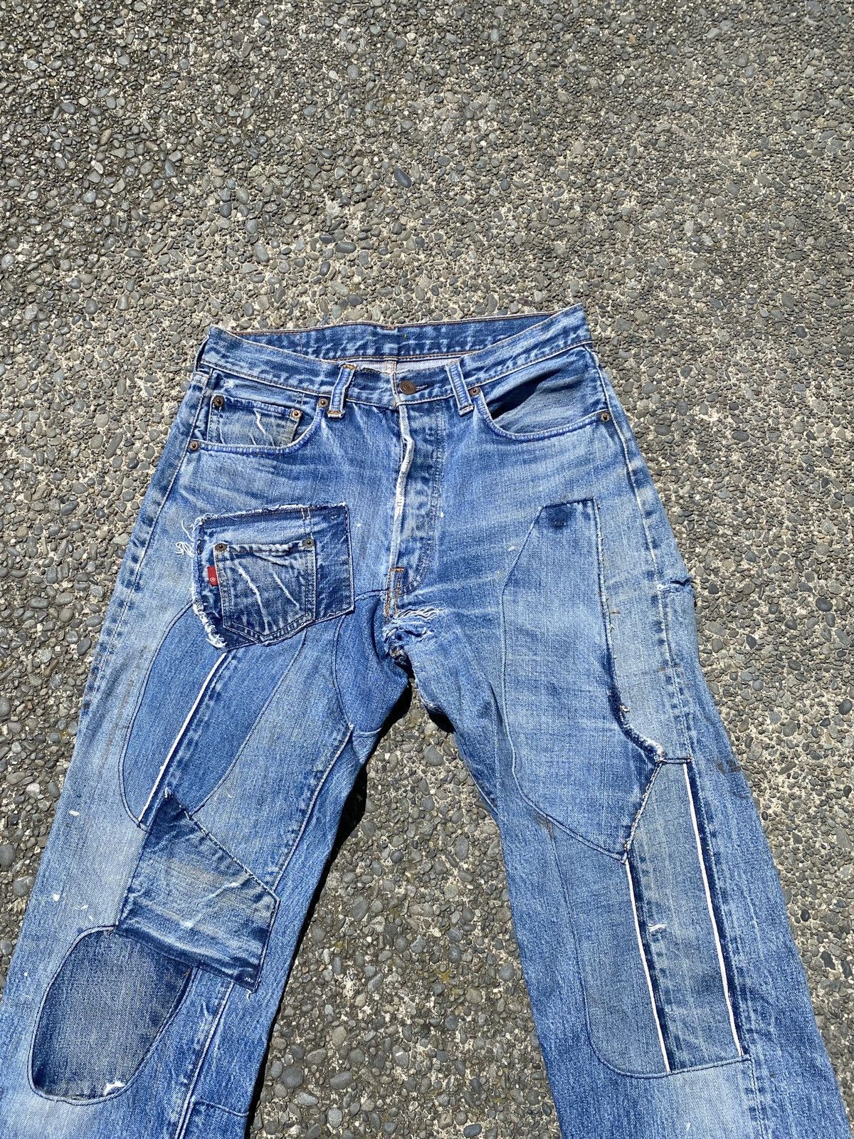 Levi's Vintage 1969 Levis Big E 501xx Selvedge Jeans USA 30 x 30 Size US 30 / EU 46 - 3 Thumbnail