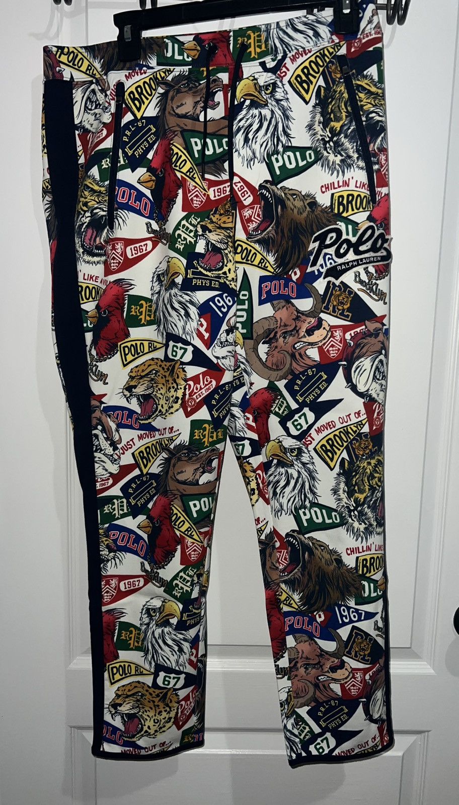 Polo Ralph Lauren Polo Ralph Lauren Mascot University Multicolor Pants Size US 32 / EU 48 - 1 Thumbnail