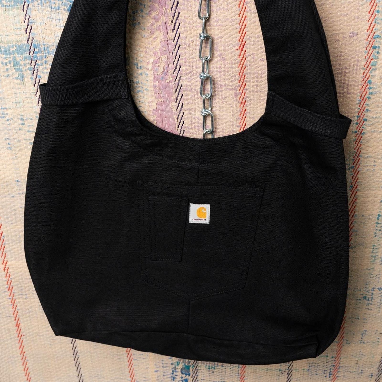 Carhartt Upcycled carhartt hobo bag Size ONE SIZE - 5 Thumbnail