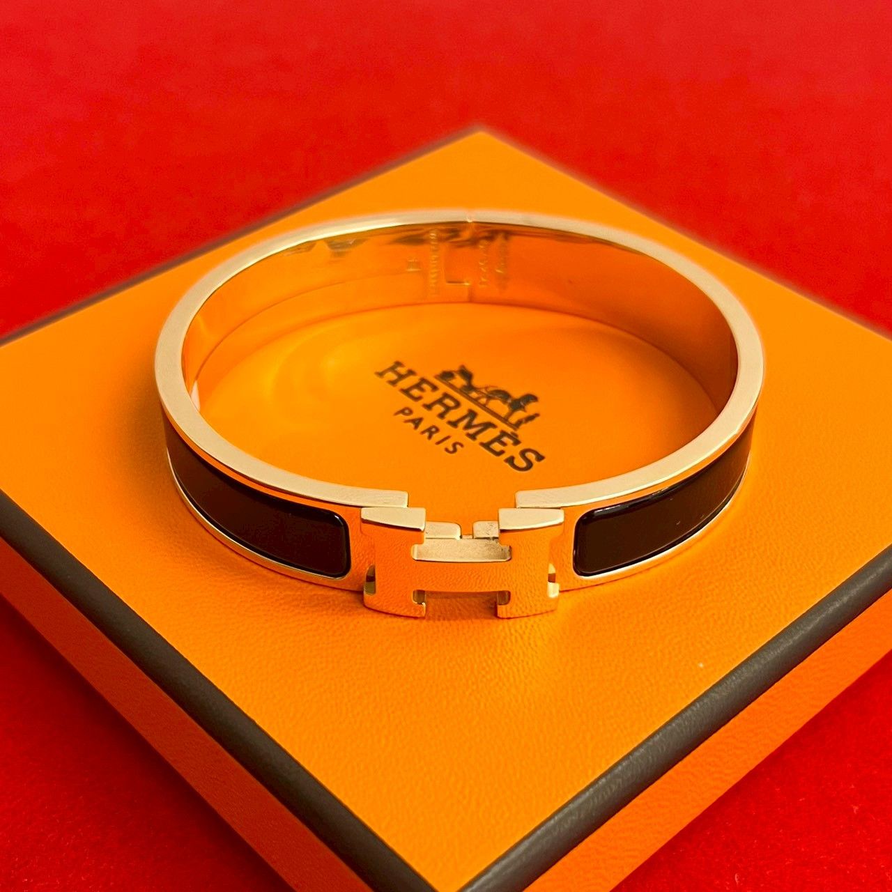 Hermes Hermes Hermes Click H Bracelet Size 17 Metal Bracelet DUTY FREE for USA Size ONE SIZE - 1 Thumbnail