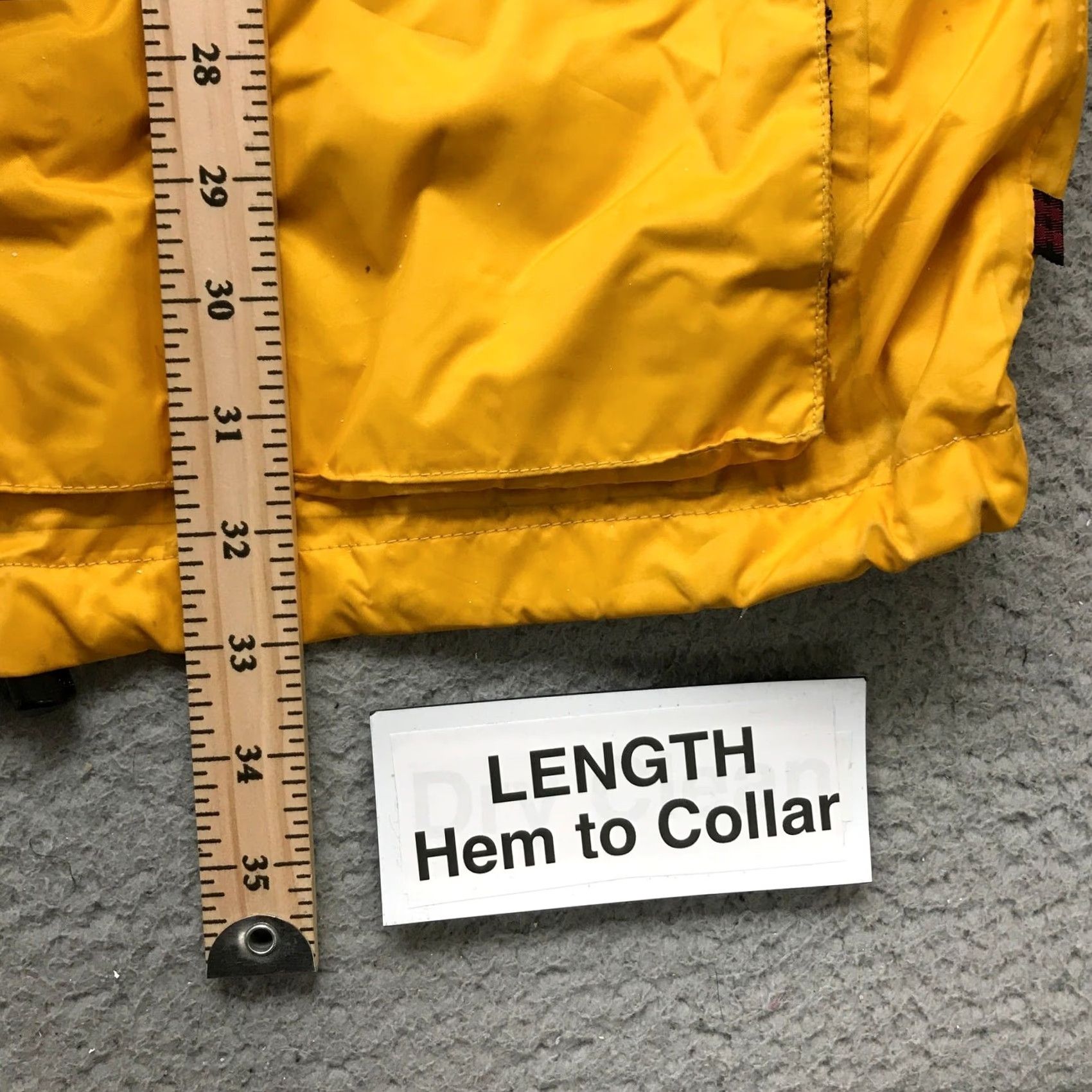 Vintage Woolrich HydroMax 2100 Parka Rain Jacket Hooded Mens Large L Yellow Zip Pockets Size US L / EU 52-54 / 3 - 6 Thumbnail