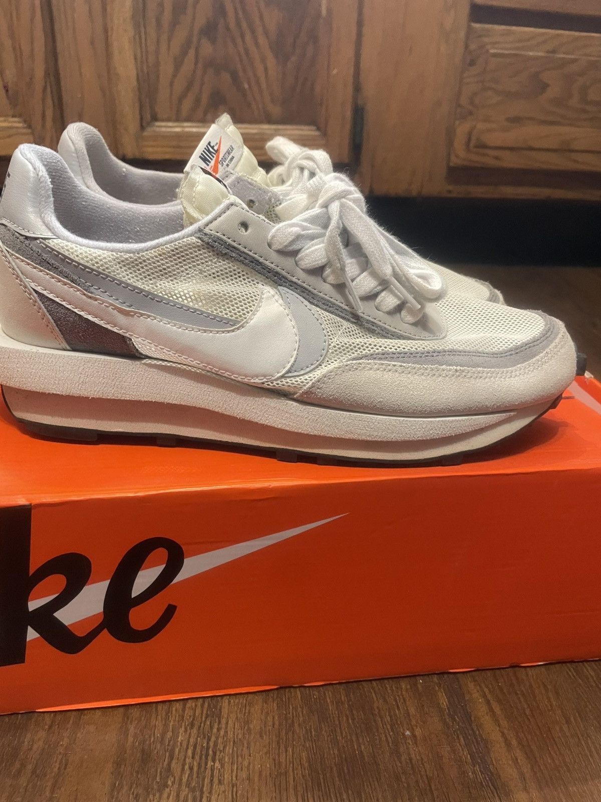 Nike × Sacai Nike Sacai LDV Waffle Grey 2019 Size US 9 / EU 42 - 3 Thumbnail