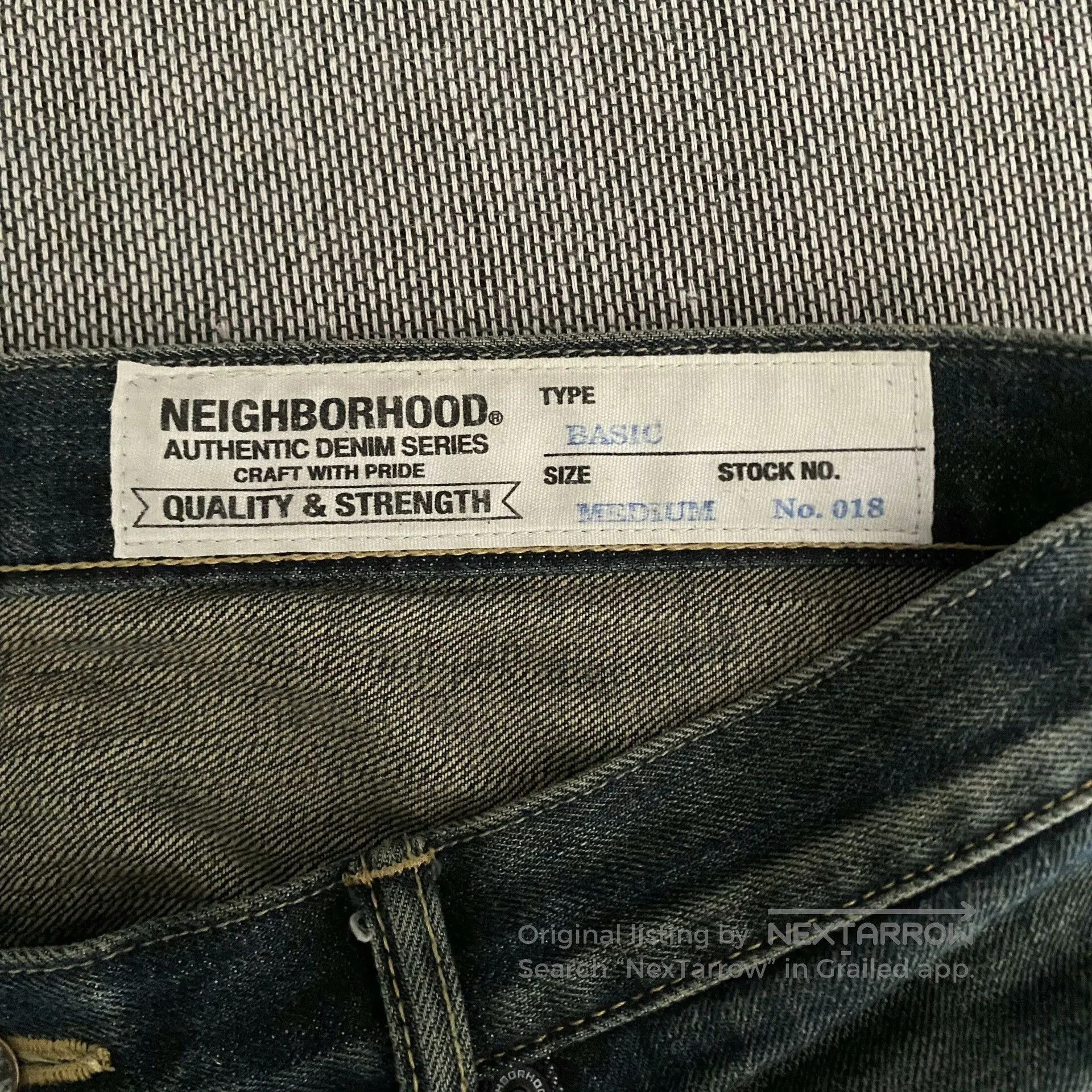 Neighborhood Neighborhood 18ss Basic Denim Jeans. Size US 36 / EU 52 - 7 Thumbnail