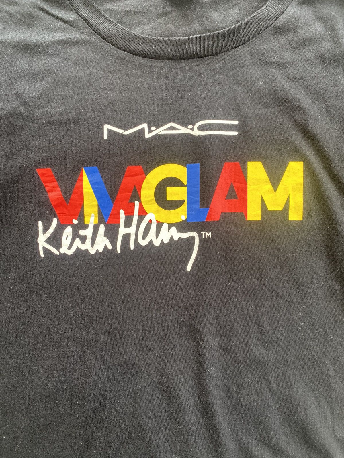 Keith Haring × Vintage MAC VIVA GLAM X KEITH HARING TEE Size US L / EU 52-54 / 3 - 2 Thumbnail