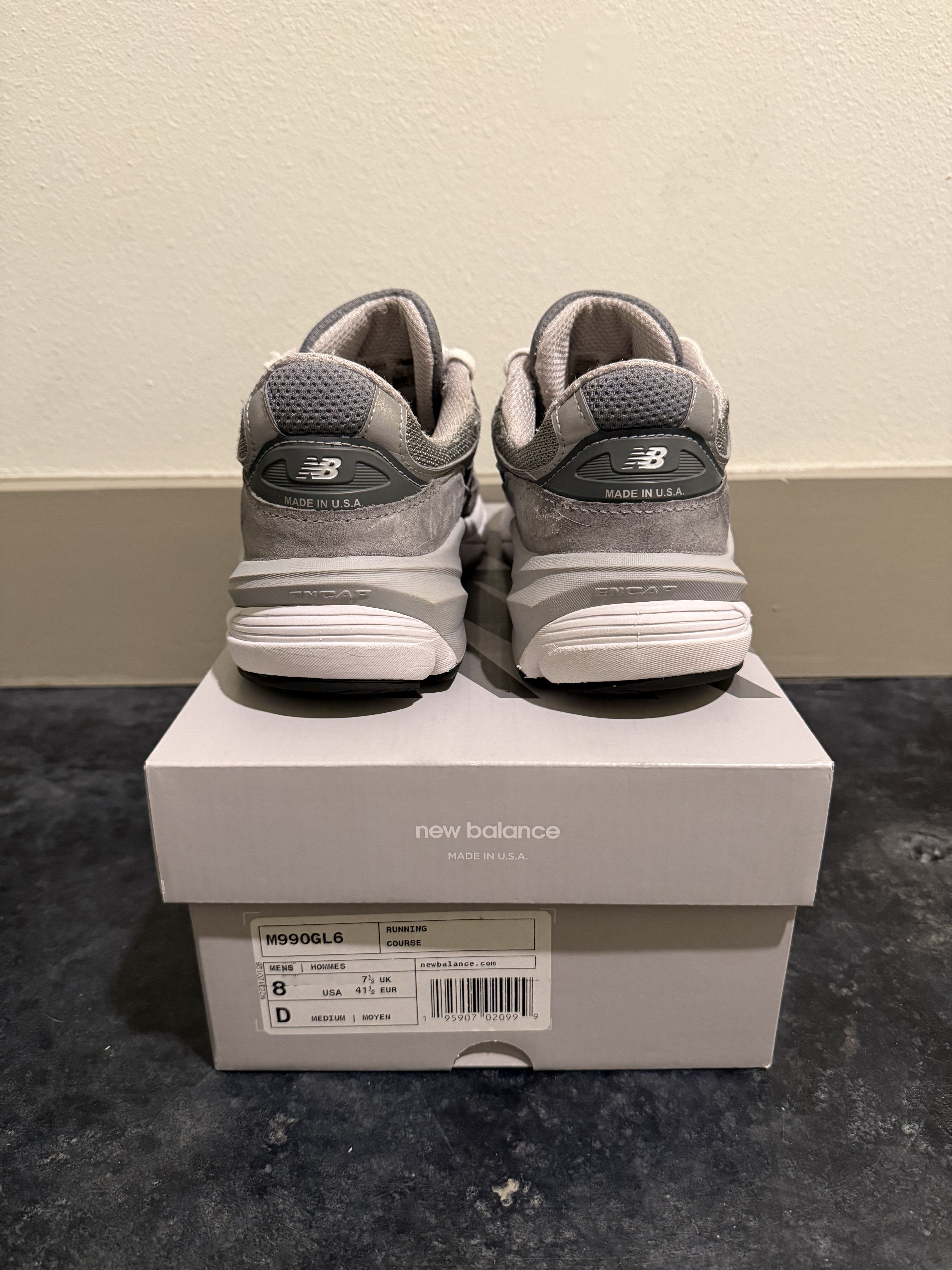 New Balance 990v6 MiUSA - Grey Size US 8 / EU 41 - 4 Thumbnail