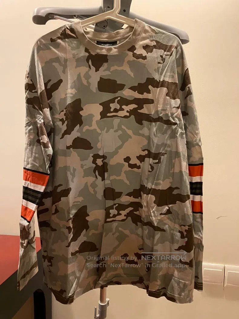 Givenchy Givenchy Camouflage Long Sleeve Size US XS / EU 42 / 0 - 1 Thumbnail