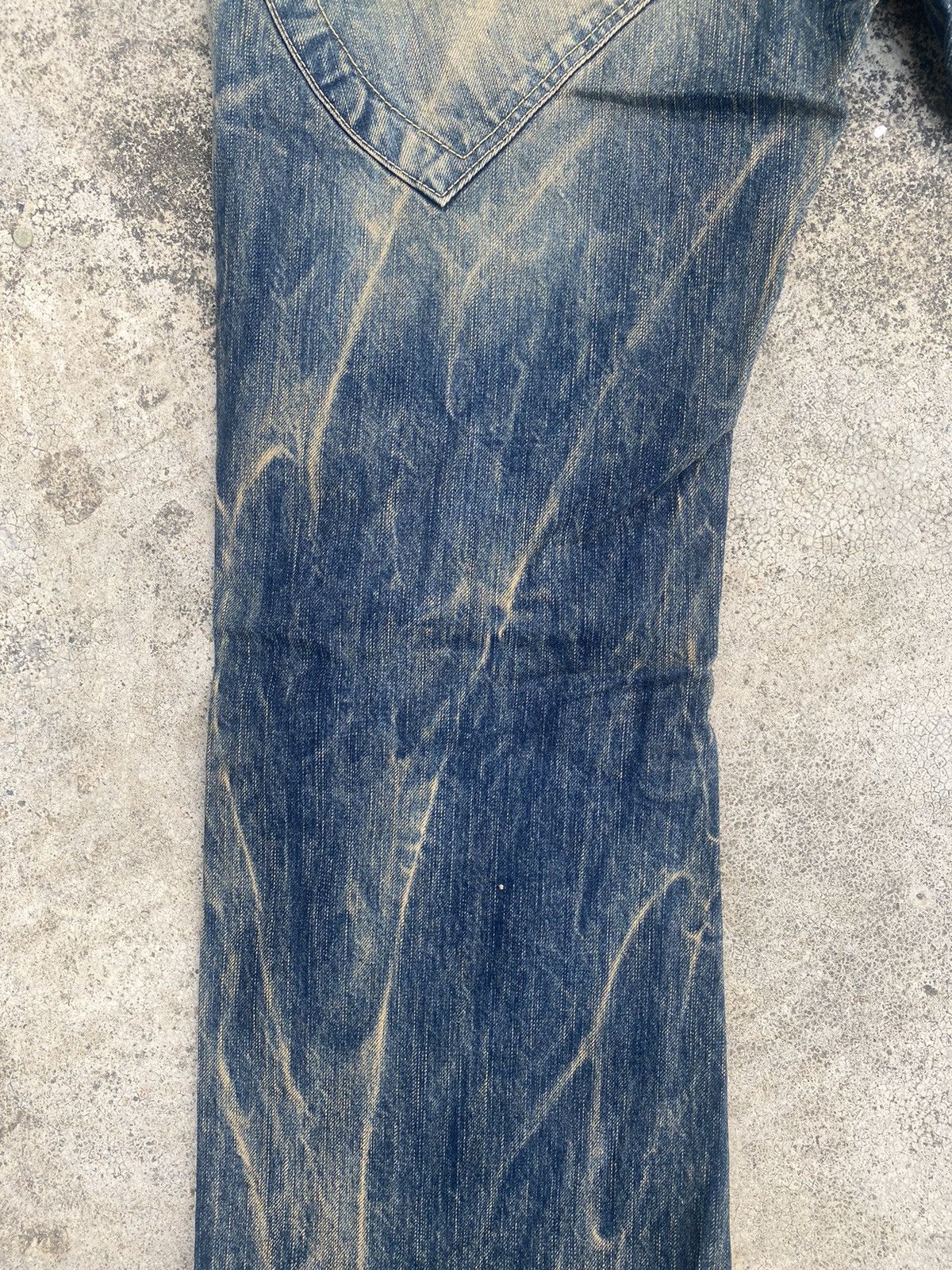 Japanese Brand Flare Jeans Blue Way Clawmark Bootcut Size US 33 - 19 Thumbnail