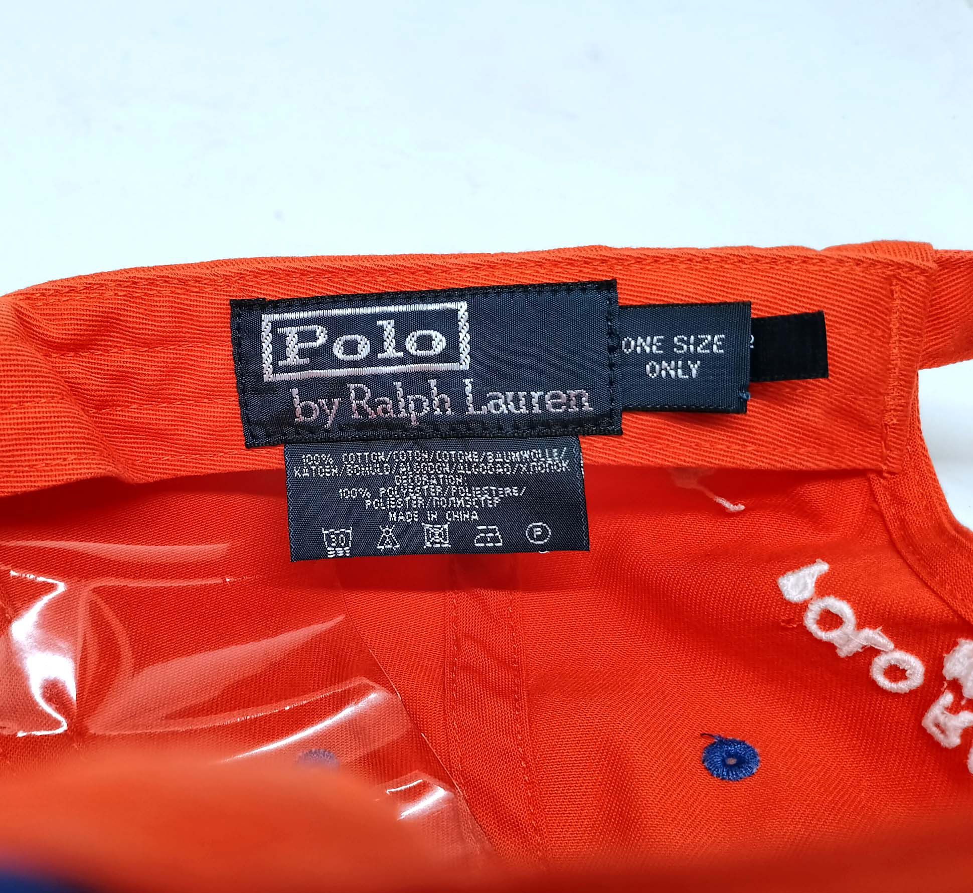 Polo Ralph Lauren Polo Ralph Lauren Baseball Cap #23 Netherlands, Orange Size ONE SIZE - 9 Thumbnail