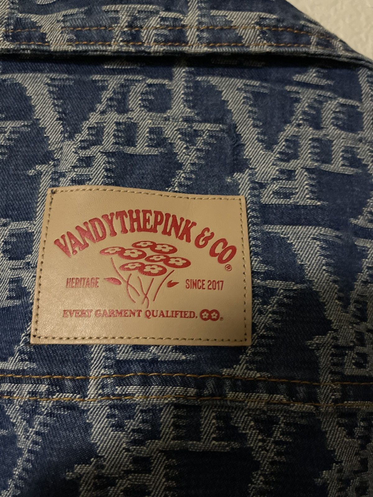 Vandy The Pink Vandythepink denim jacket Size US XL / EU 56 / 4 - 7 Thumbnail
