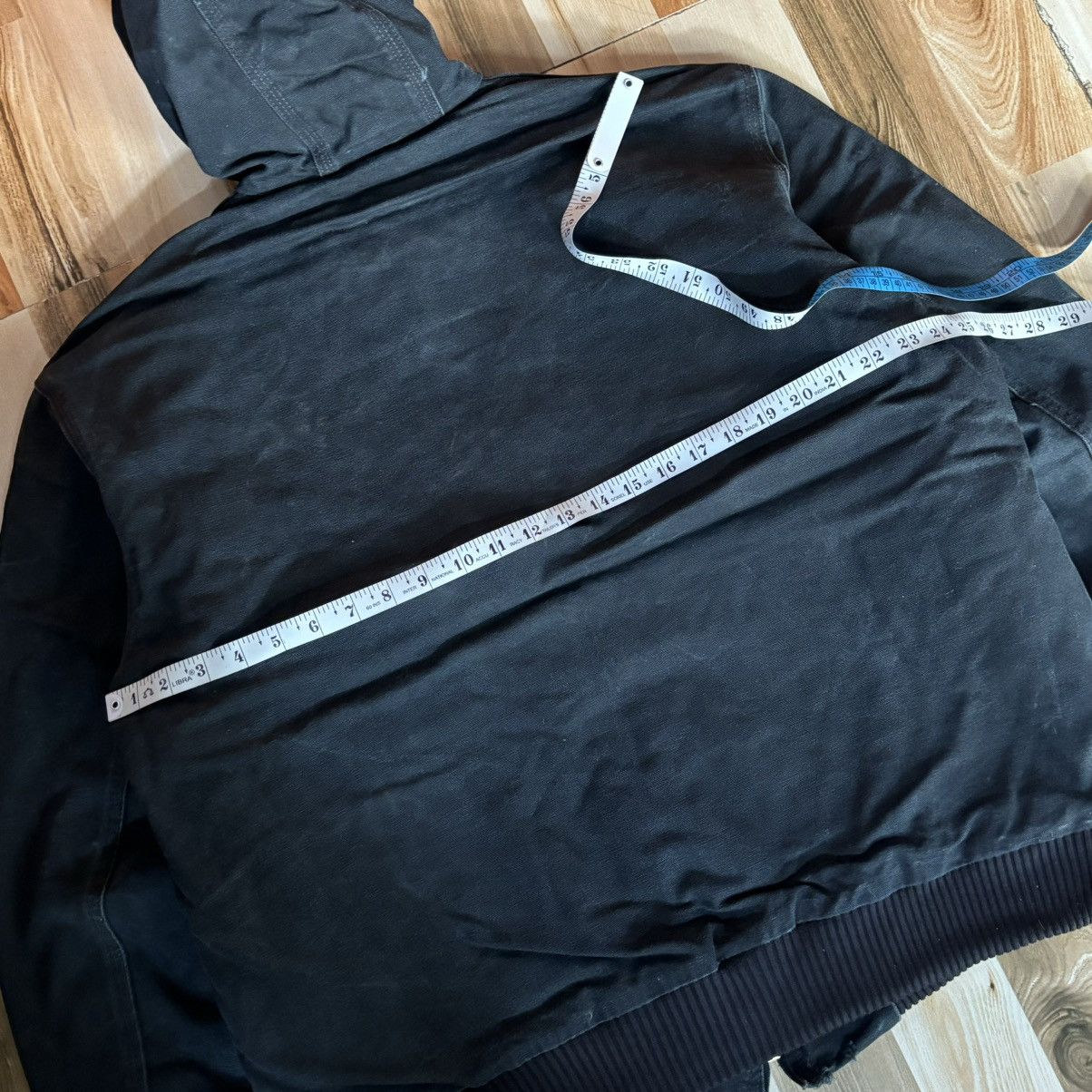 Carhartt Vintage 00s Carhartt Hooded Active Jacket J140 BLK Size US L / EU 52-54 / 3 - 9 Thumbnail