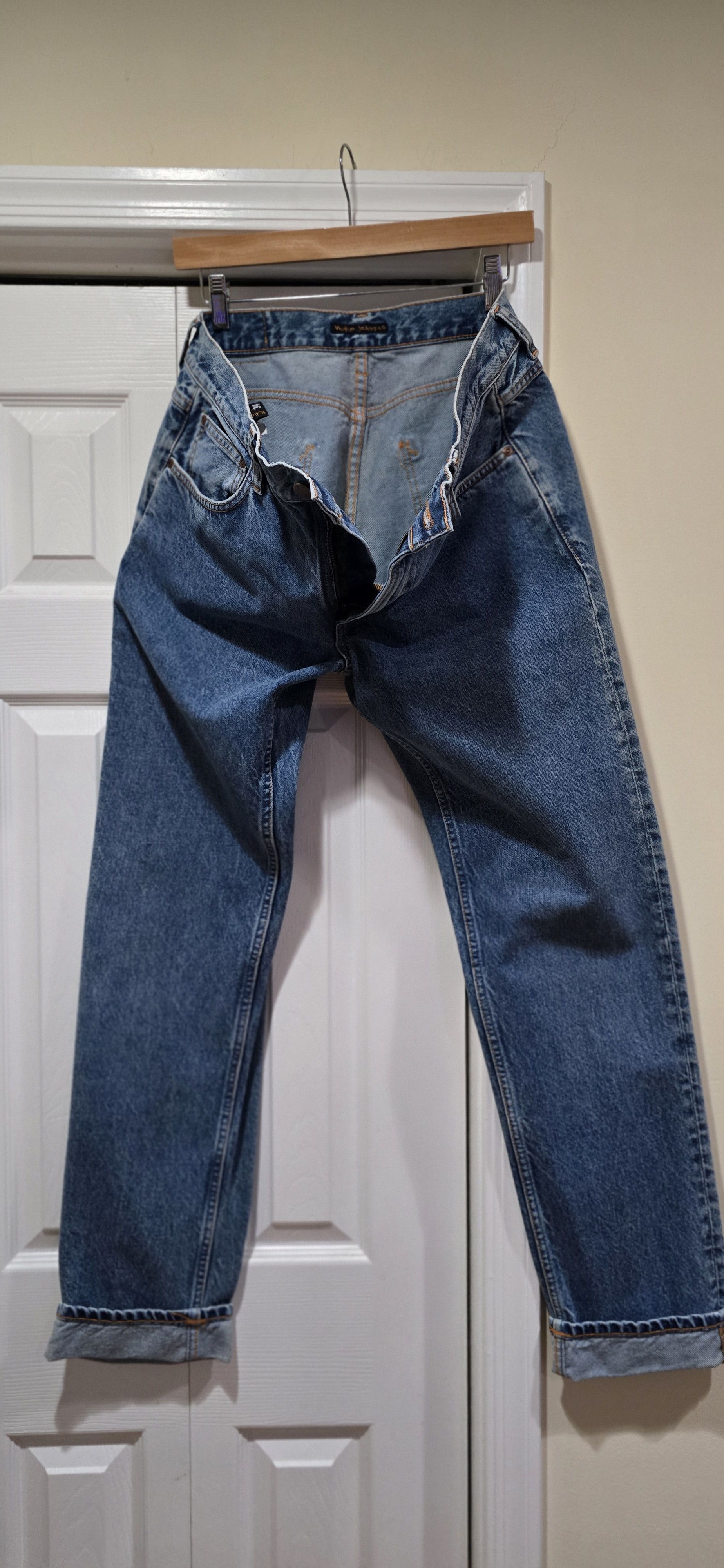 Nudie Jeans NUDIE JEANS Blue Gritty Jackson Jeans Size US 34 / EU 50 - 1 Thumbnail