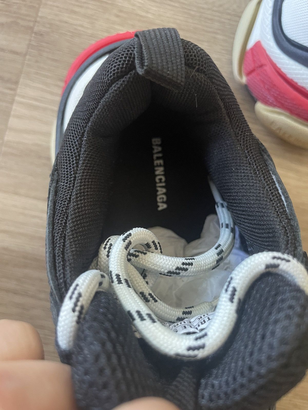 Balenciaga TRIPLE S SNEAKER IN BLACK Size US 4 / IT 34 - 9 Thumbnail