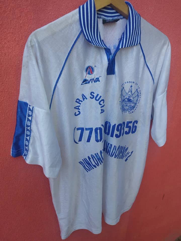 Vintage Vintage 90s Republica De El Salvador En La America Central Size US XL / EU 56 / 4 - 2 Thumbnail